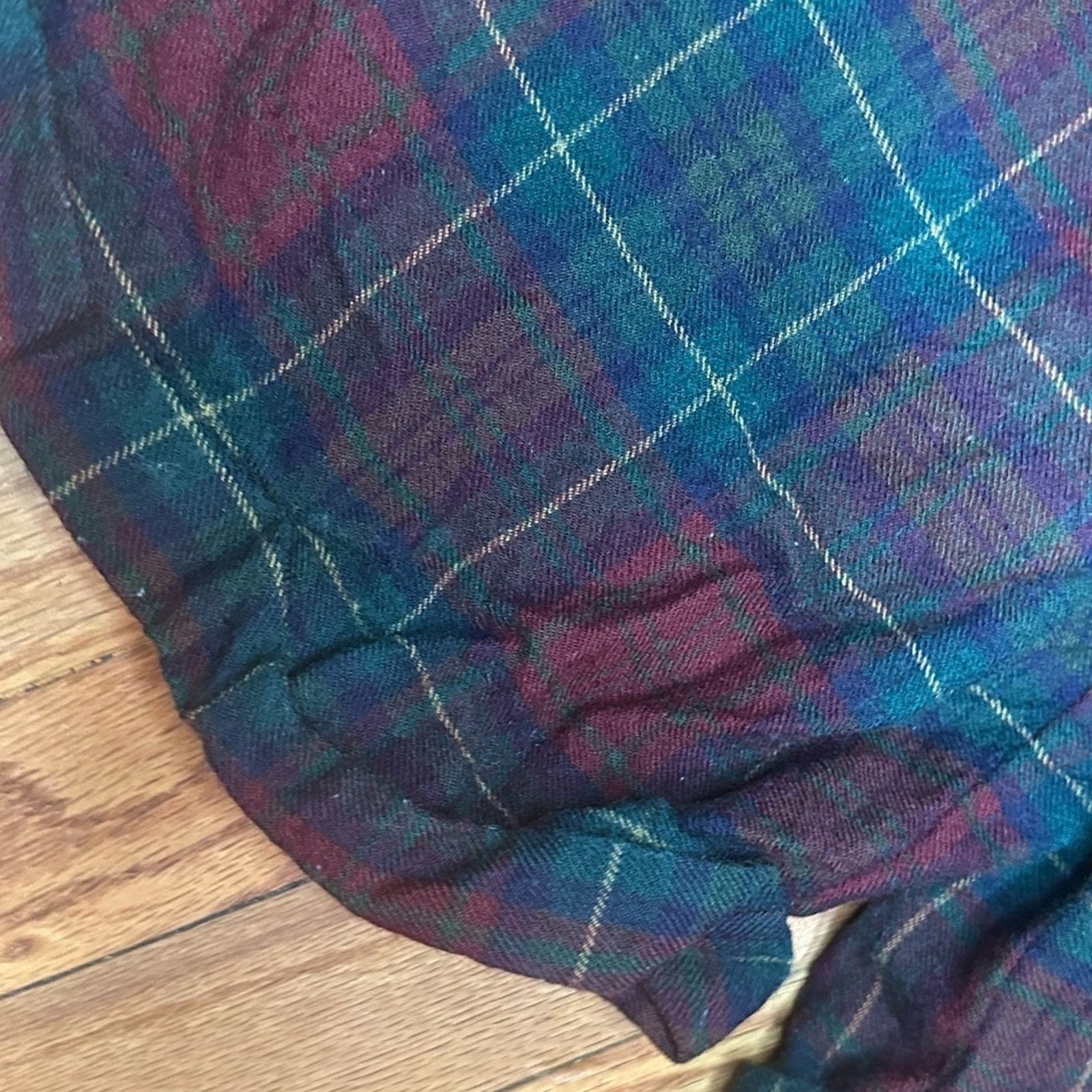 Lands' End Lands End Wool Plaid Shorts Size 36" / US 14 / IT 50 - 4 Thumbnail