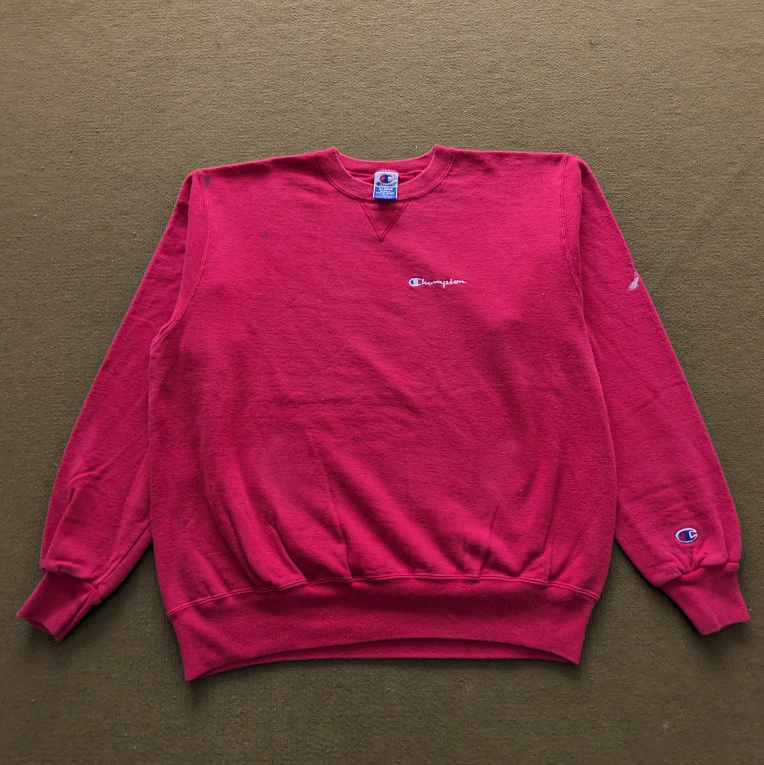 Champion Vintage CHAMPION Sportswear Brand Crewneck Sweatshirt Size US XL / EU 56 / 4 - 1 Thumbnail