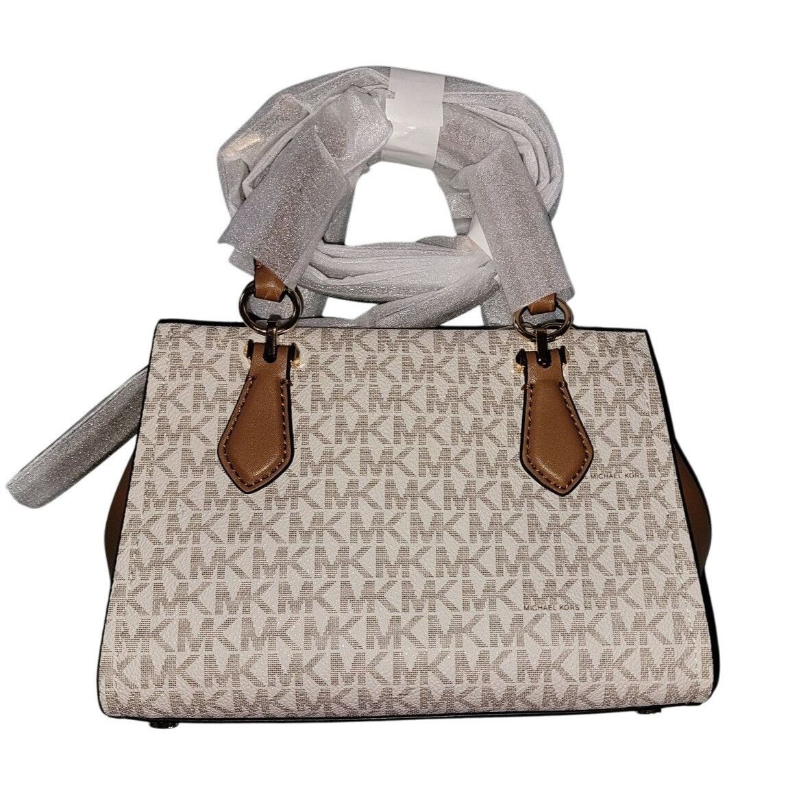 Michael Kors Michael Kors Marilyn Small Crossbody Bag Vanilla Acorn Size ONE SIZE - 2 Thumbnail