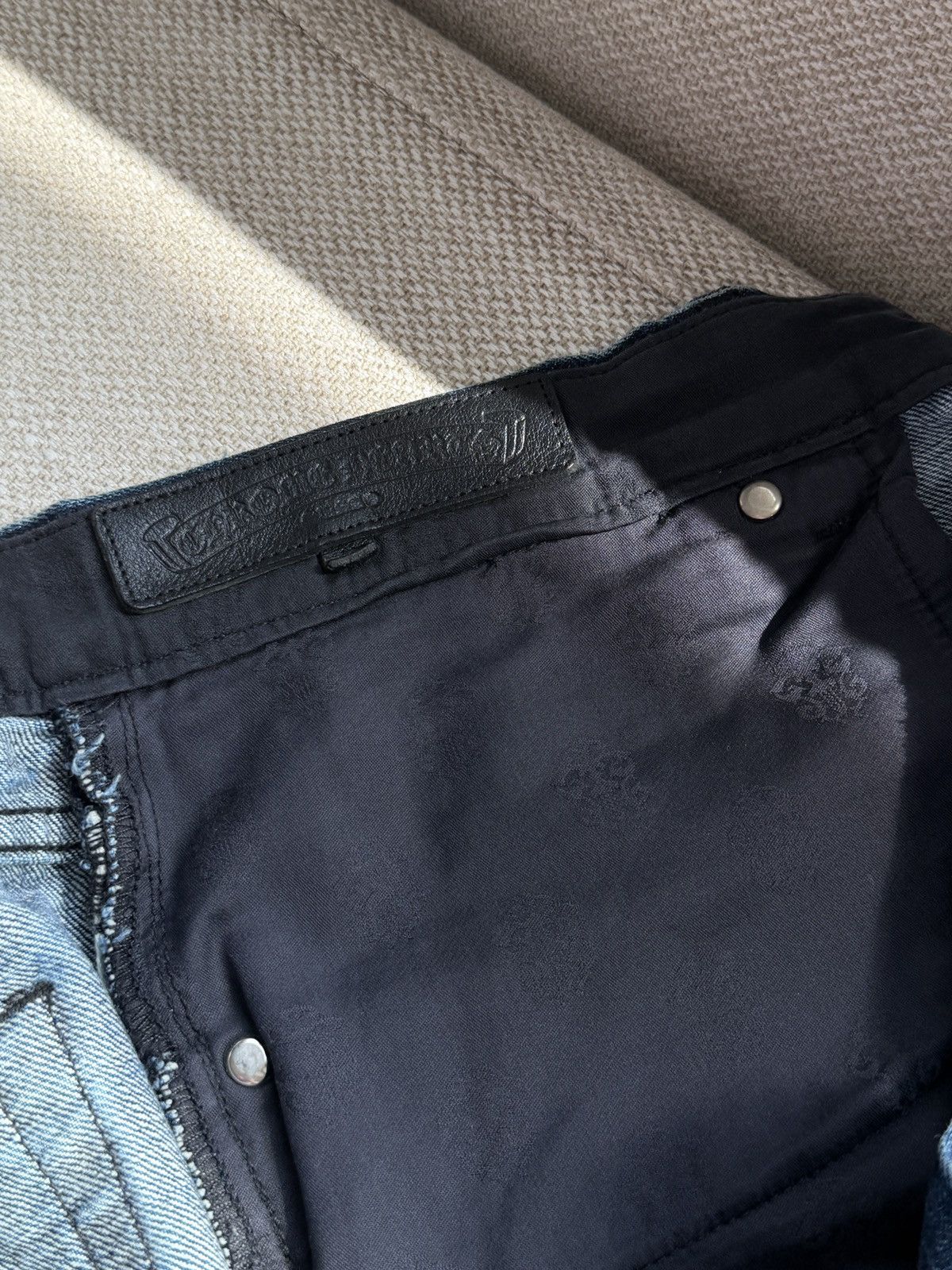 Chrome Hearts Chrome Hearts Multicolor Cross Patches Blue Jeans Size US 38 / EU 54 - 11 Thumbnail