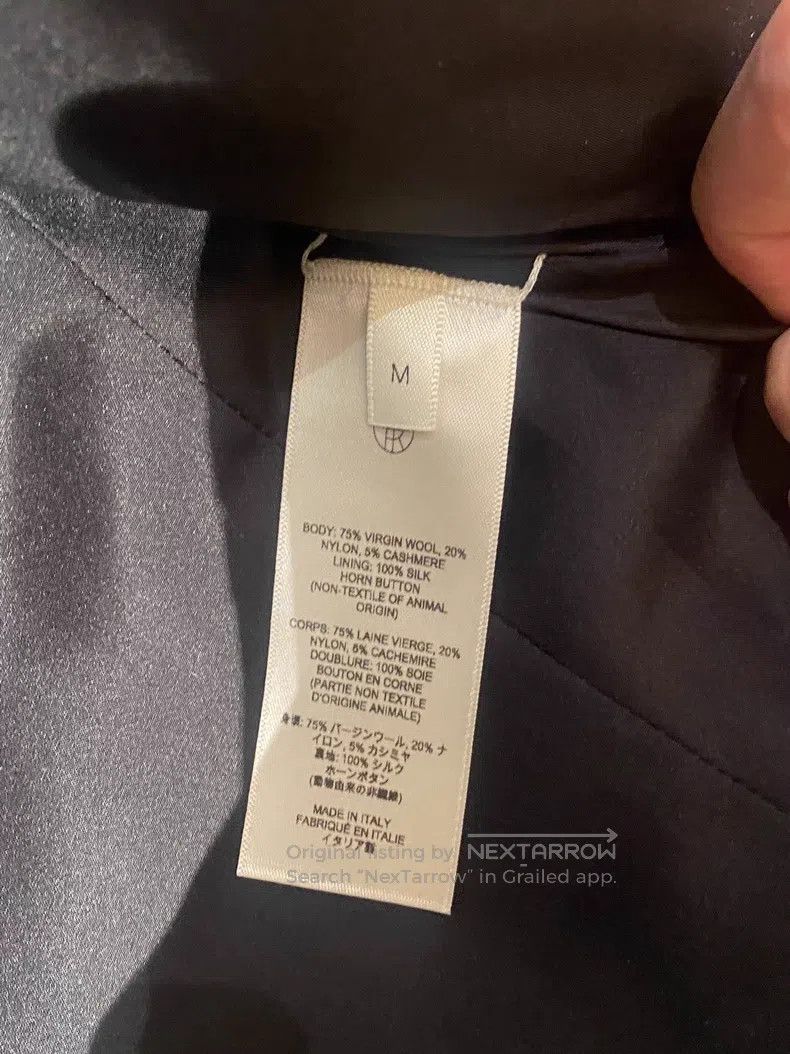 The Row The Row Classic Wool Coat Size M / US 6-8 / IT 42-44 - 3 Thumbnail