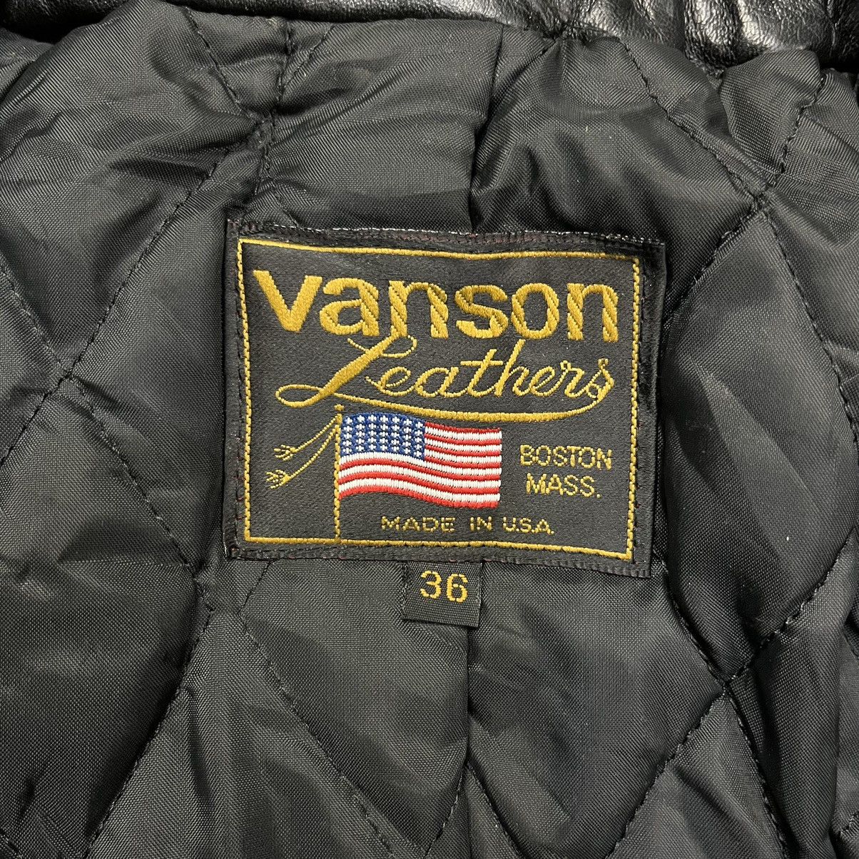 Vanson Leathers Vanson single riders leather jacket Size US S / EU 44-46 / 1 - 9 Thumbnail