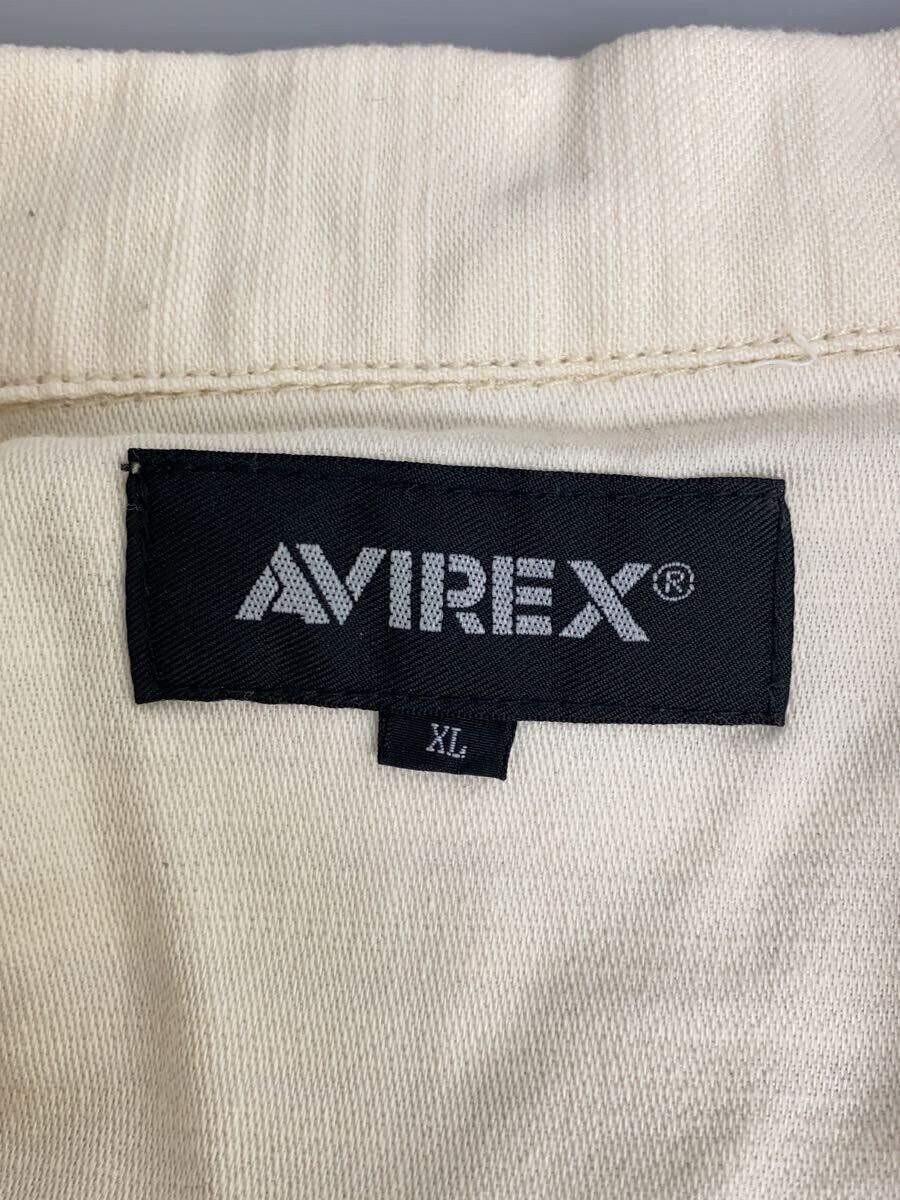 Avirex Avirex Plain Cotton Long Sleeve Shirt Ivory Size US XL / EU 56 / 4 - 3 Thumbnail