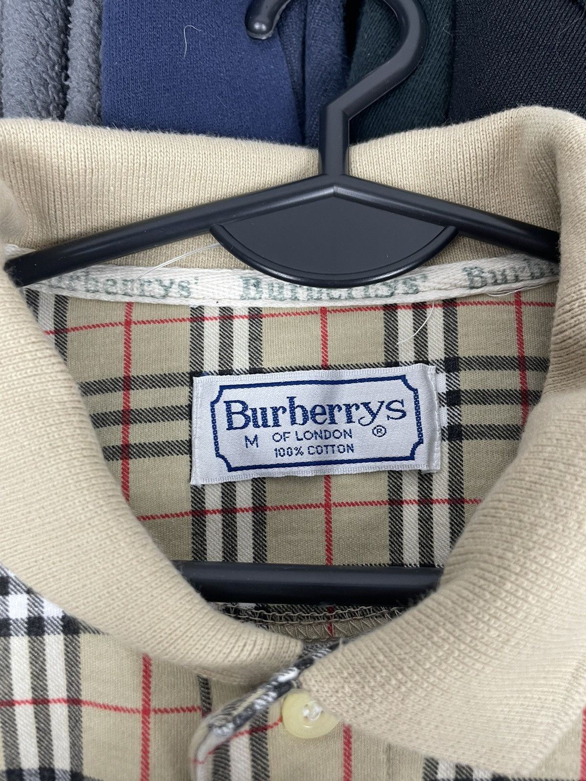 Burberry × Designer × Vintage Vintage Burberry Nova Check Shirt Size US M / EU 48-50 / 2 - 2 Thumbnail