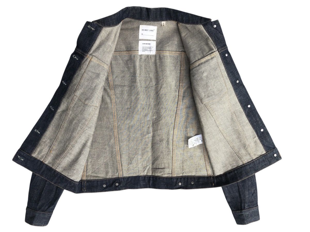 Helmut Lang Helmut Lang Classic Raw Denim Jacket Size US S / EU 44-46 / 1 - 16 Thumbnail