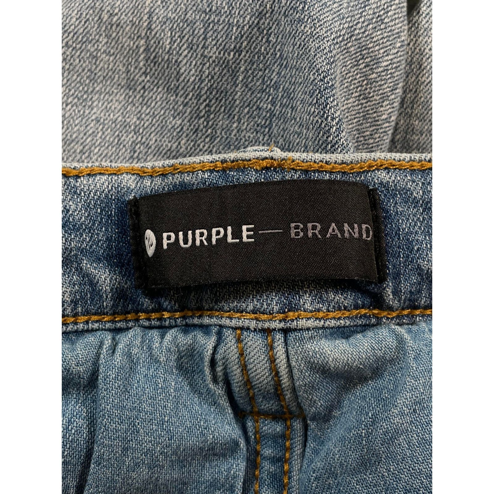 Purple Brand Purple Brand Light Wash Jeans Size US 31 - 4 Thumbnail