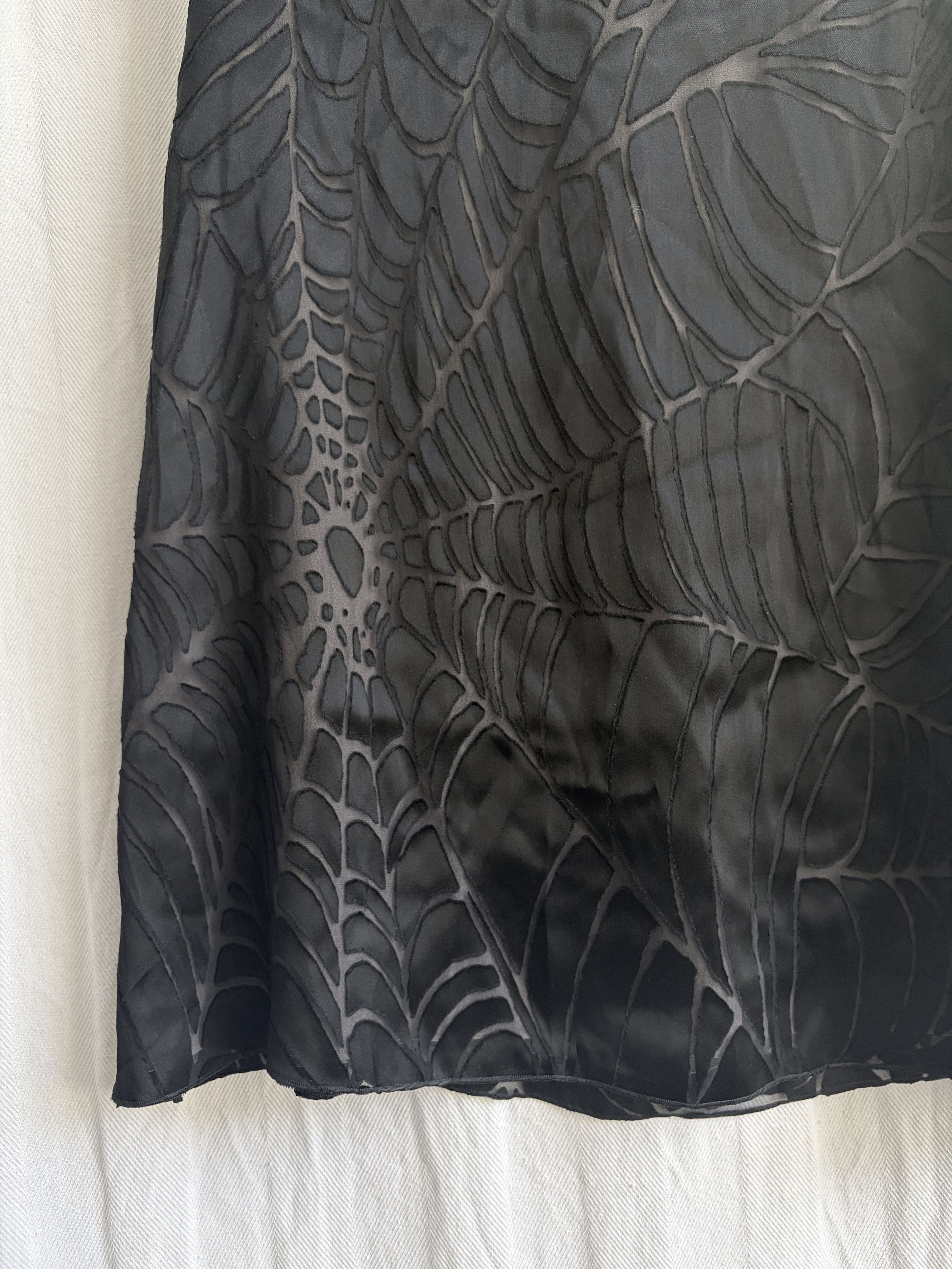 Maison Margiela SS07 Spiderweb Double Layer Skirt Size 30" / US 8 / IT 44 - 3 Thumbnail
