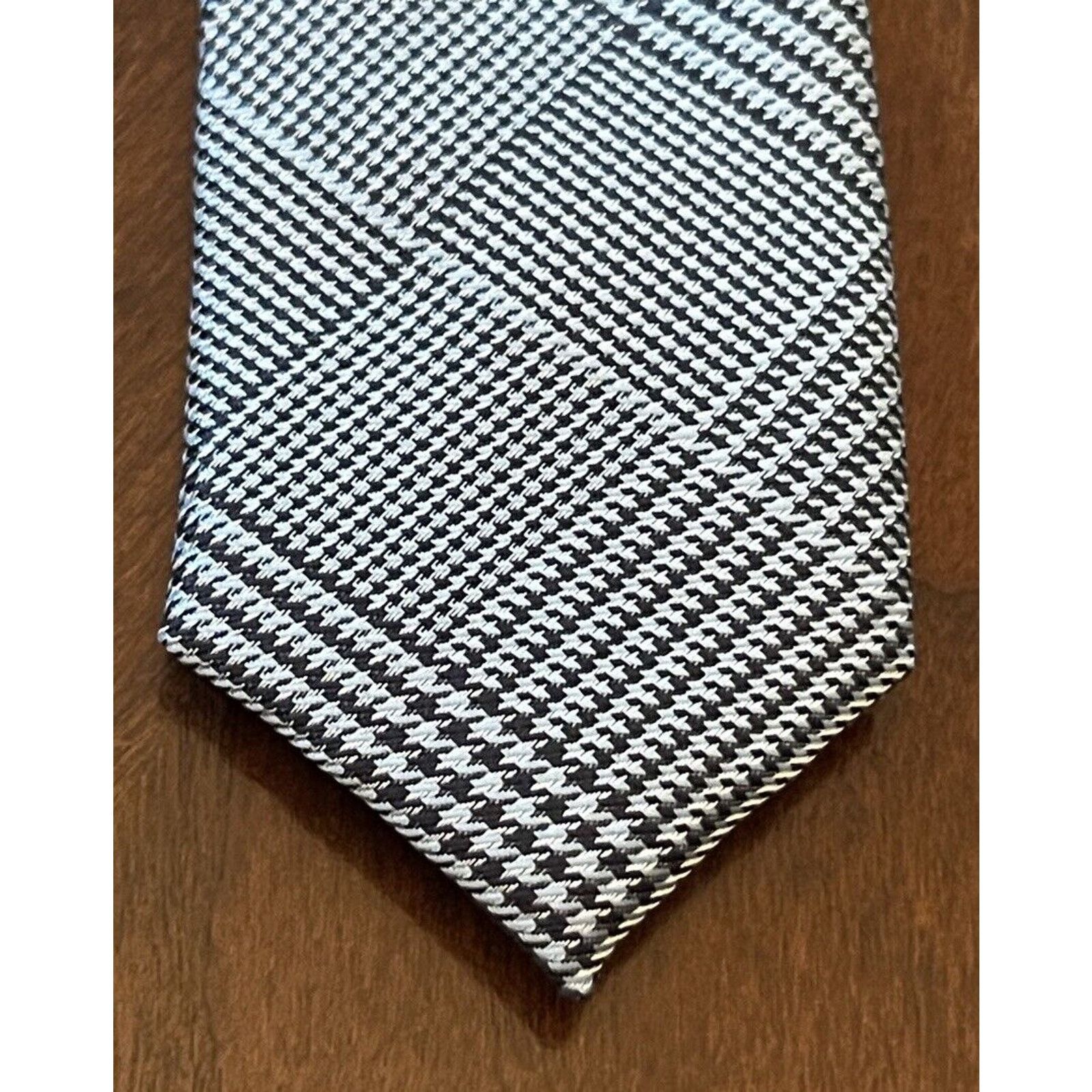 Other Brand Q Blue Houndstooth 100% Microfiber Made In China Size ONE SIZE - 6 Thumbnail