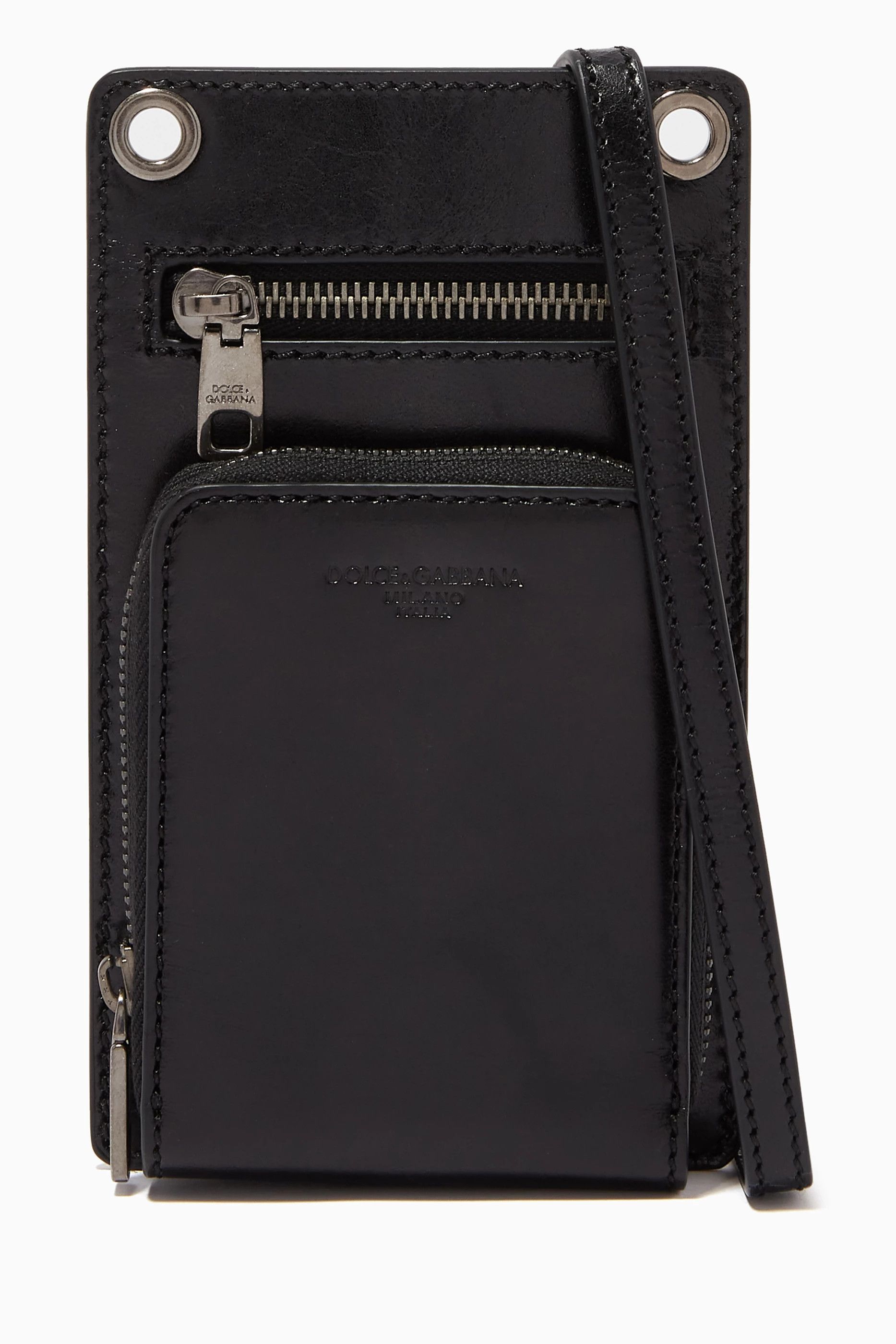 Dolce & Gabbana o1y0125 Size : OS / Logo Cross-Body Bag in Black Size ONE SIZE - 2 Thumbnail