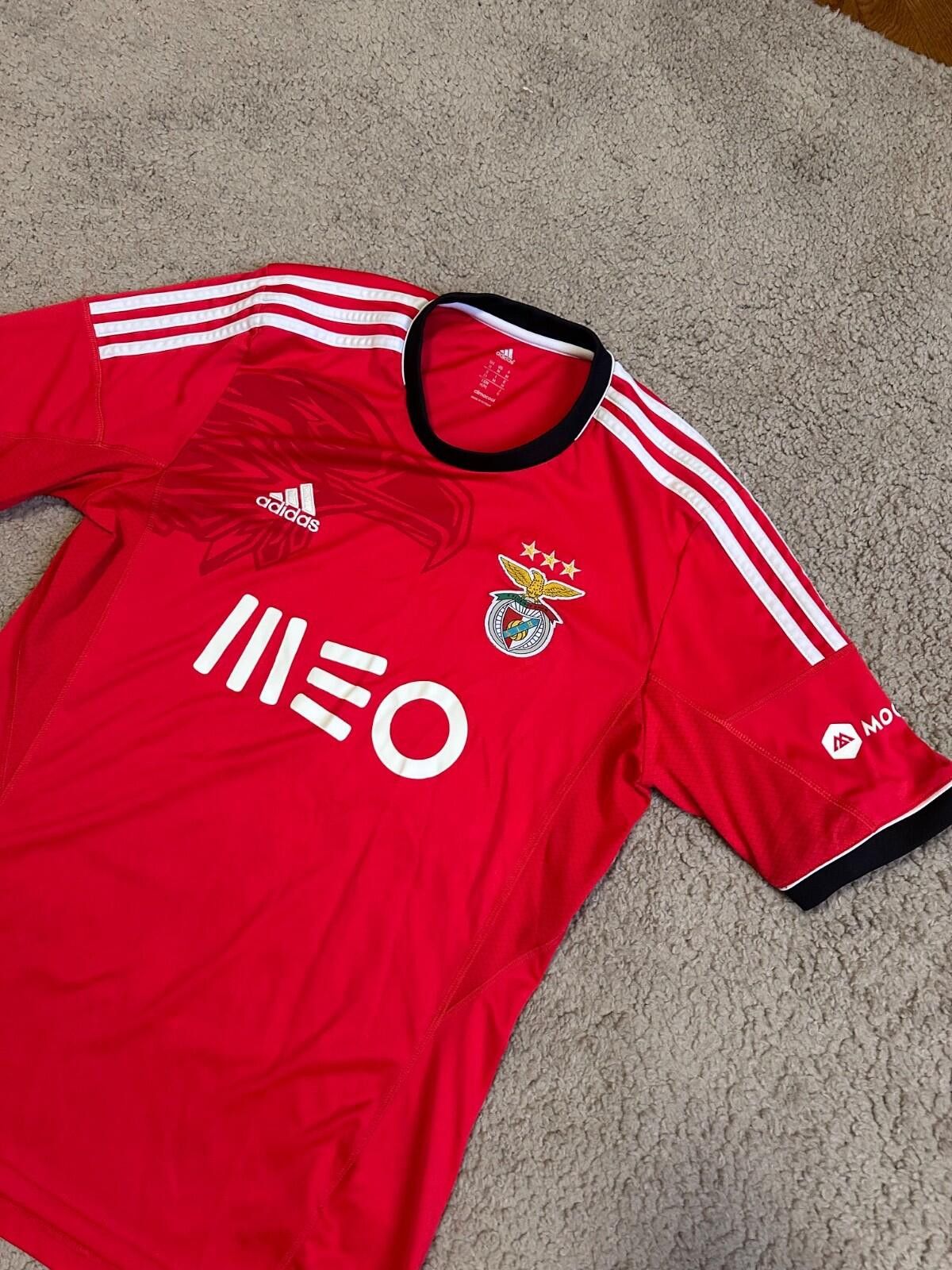 Adidas BENFICA 2013 2014 HOME FOOTBALL SHIRT SOCCER JERSEY Sz M Size US M / EU 48-50 / 2 - 4 Thumbnail
