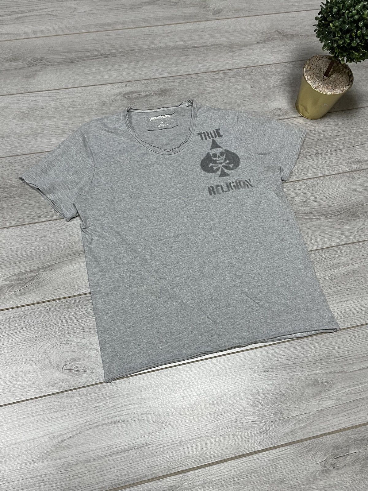 True Religion True Religion skull💀 ♠️ peak t-shirt Size US L / EU 52-54 / 3 - 4 Thumbnail