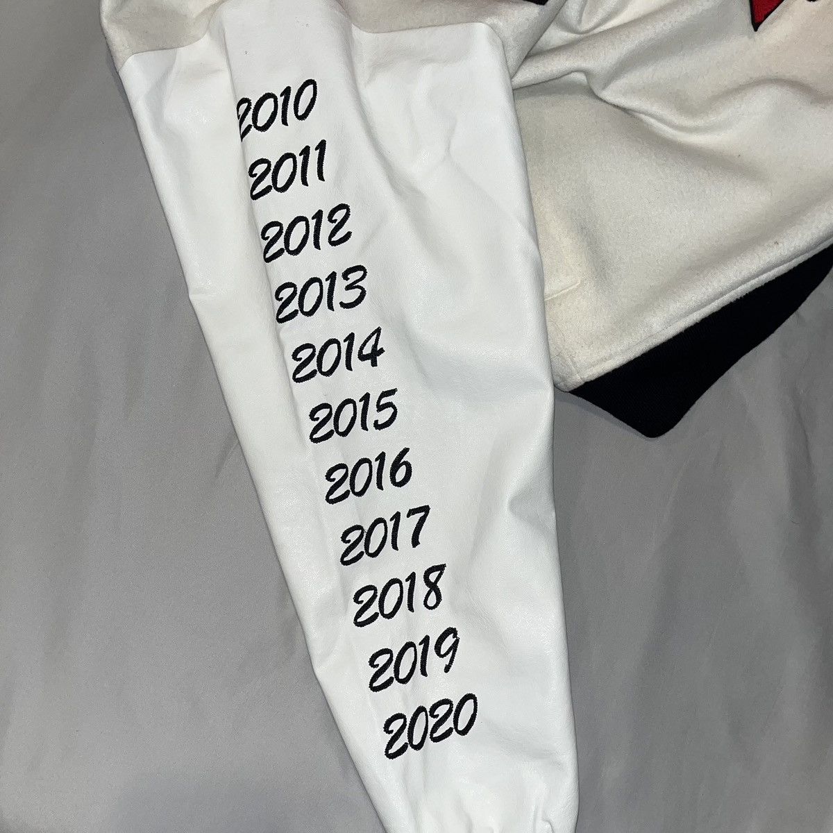 Fuck The Population FTP 10 Year anniversary Varsity Jacket White Size US M / EU 48-50 / 2 - 8 Thumbnail