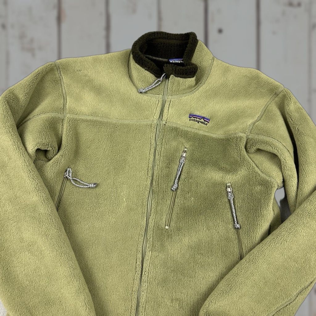 Patagonia Patagonia Jacket Men Large Green Regulator Fleece Windbreaker Zip Pockets Logo USA Vintage 90s Outdoor Hiking OPS Size US L / EU 52-54 / 3 - 1 Thumbnail