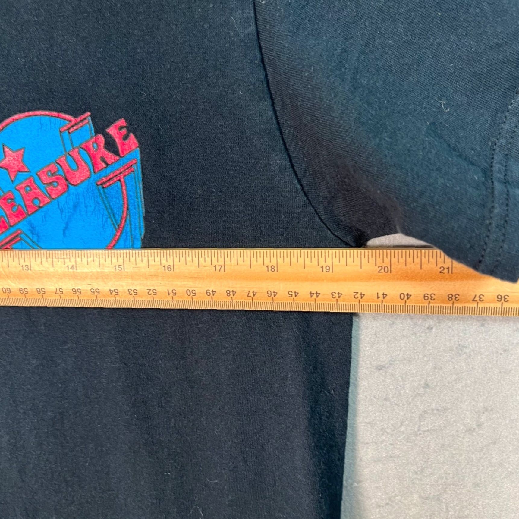 Pleasures Pleasure Graphic T-Shirt Mens Adult Medium Black Short Sleeve "No Ifs Ands Or" Size US M / EU 48-50 / 2 - 4 Thumbnail