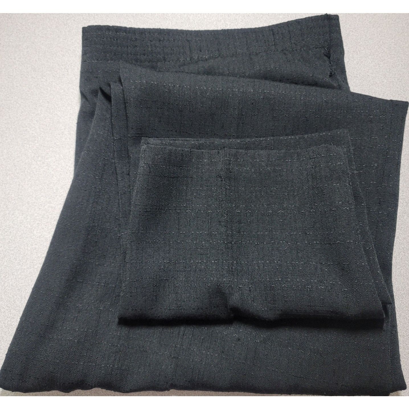Other Briggs Black Flat Front Pull On Pants 14P Lightweight Size 36" / US 14 / IT 50 - 3 Thumbnail