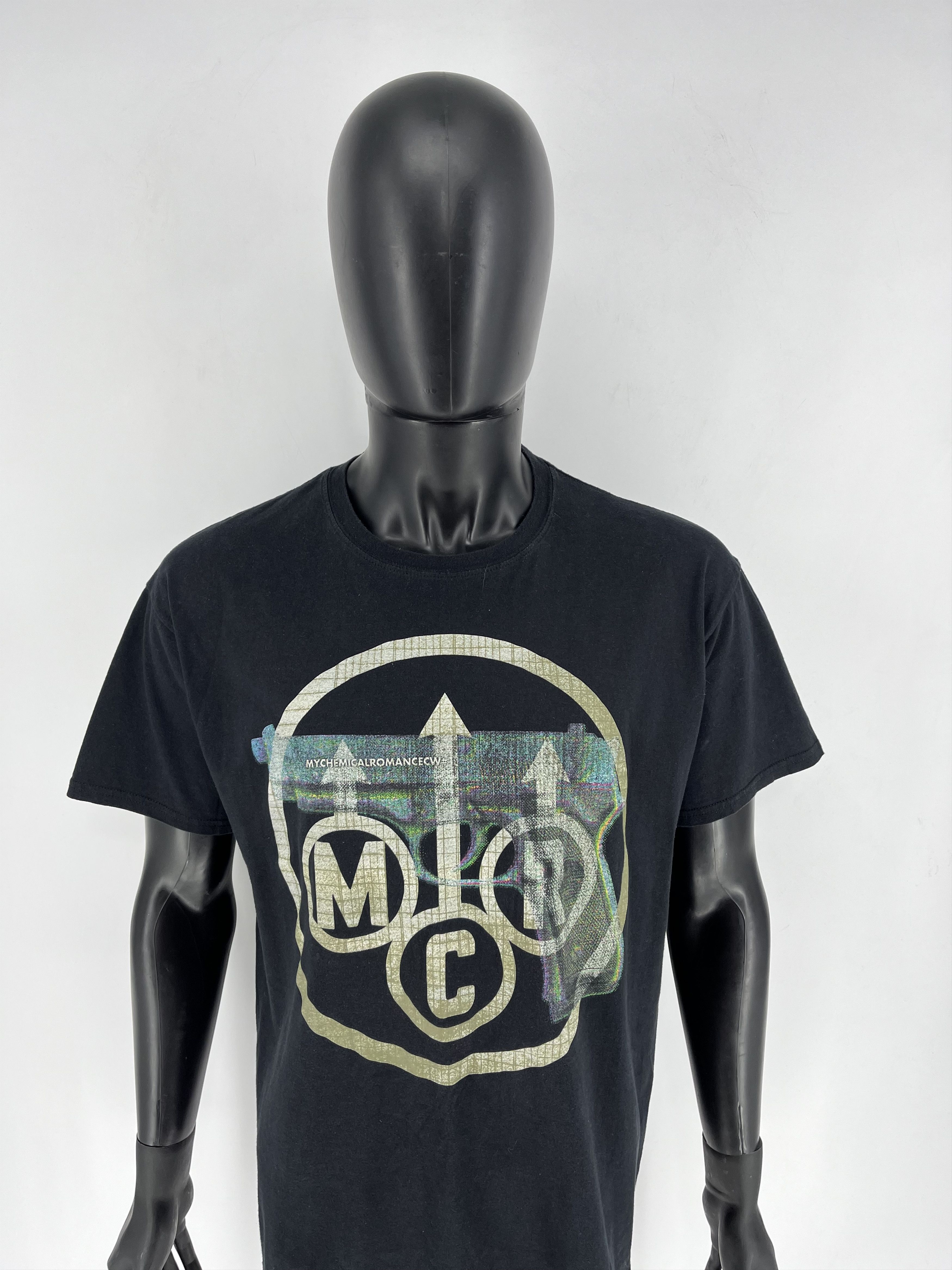 Band Tees × Vintage Vintage Y2K MY CHEMICAL ROMANCE Band T-shirt Streetwear 90s Size US XL / EU 56 / 4 - 5 Thumbnail