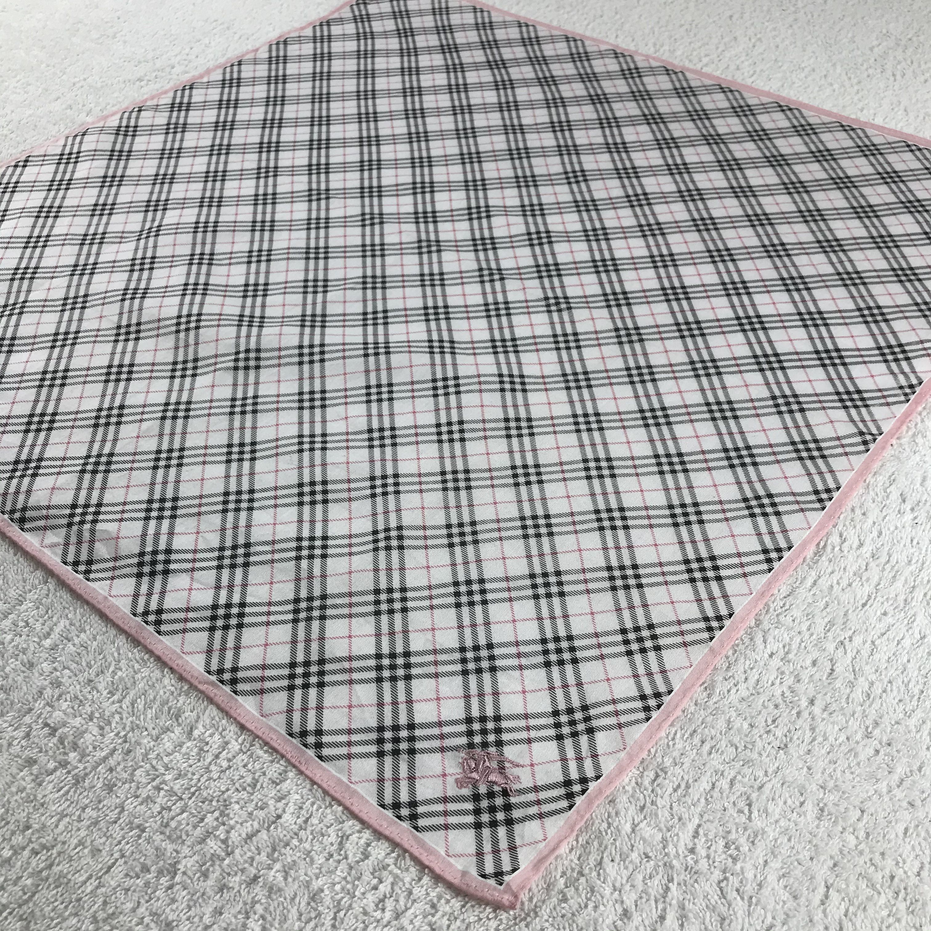 Burberry × Vintage Burberry Neckerchief / Bandana / Handkerchief Size ONE SIZE - 4 Thumbnail