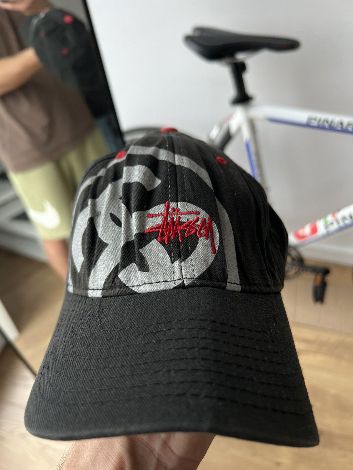 Stussy 00’s STUSSY VINTAGE FLEXFIT YUPOONG CAP BIG LOGO Size ONE SIZE - 2 Thumbnail