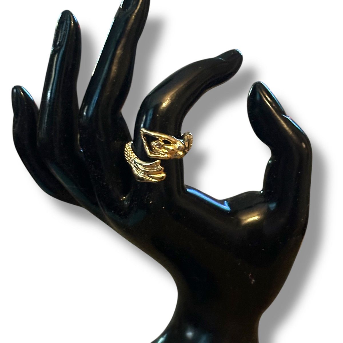 Other Gold tone mermaid wrap ring Size ONE SIZE - 2 Thumbnail