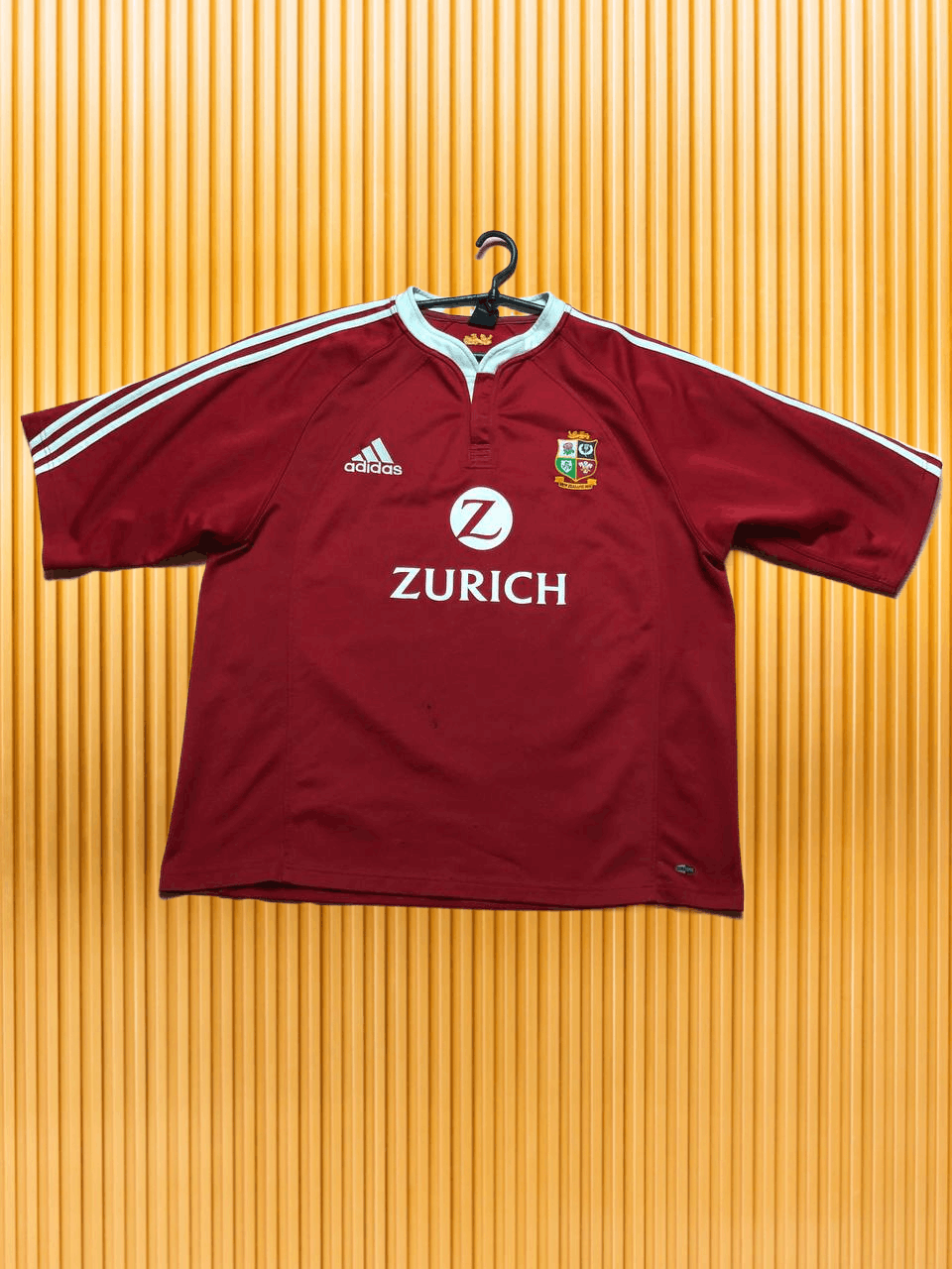 Adidas Vintage T-shirt Adidas red Jerseys Y2K big print sportwear Size US XXL / EU 58 / 5 - 1 Thumbnail