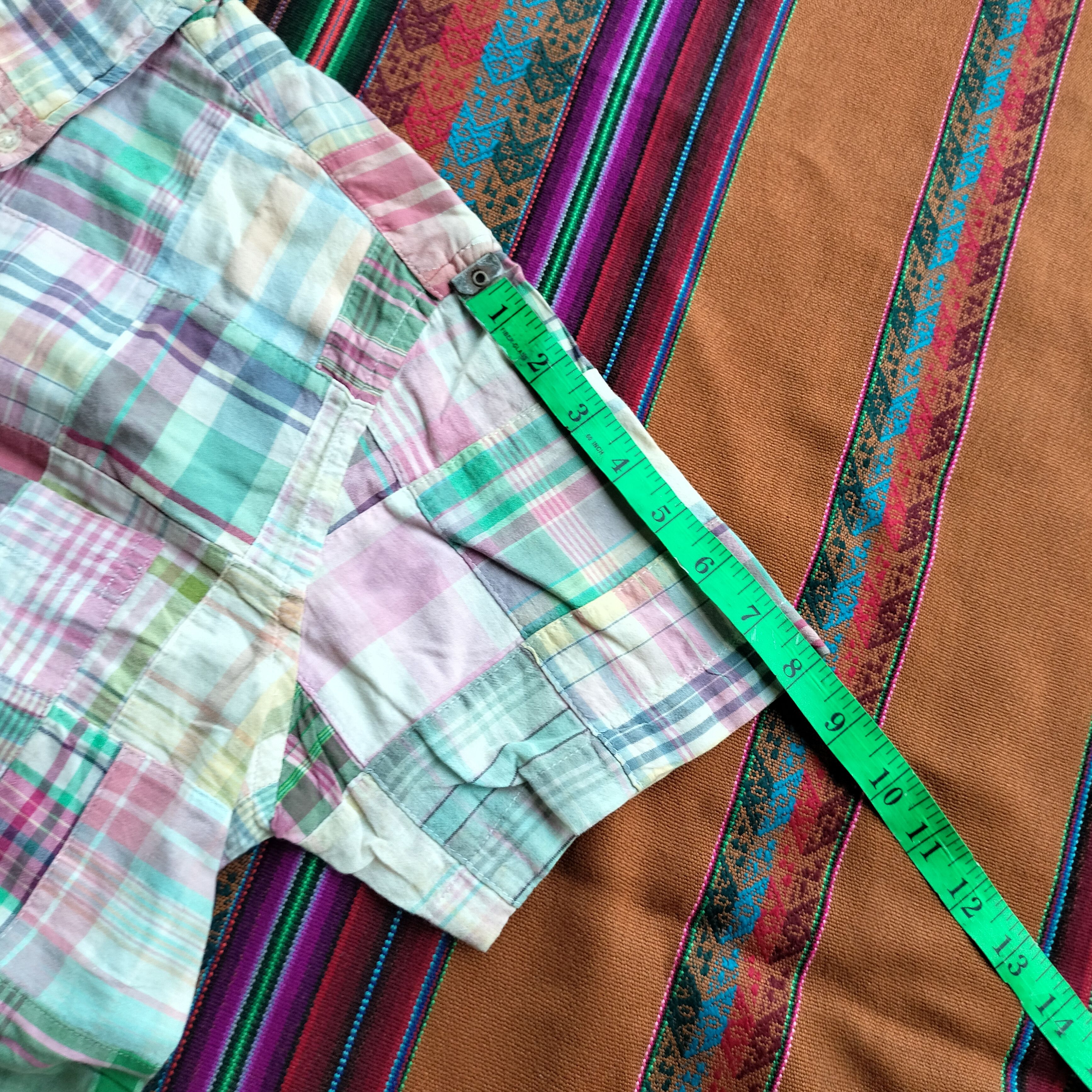 Beams Plus Beams plus patchwork ss shirt Size US S / EU 44-46 / 1 - 12 Thumbnail