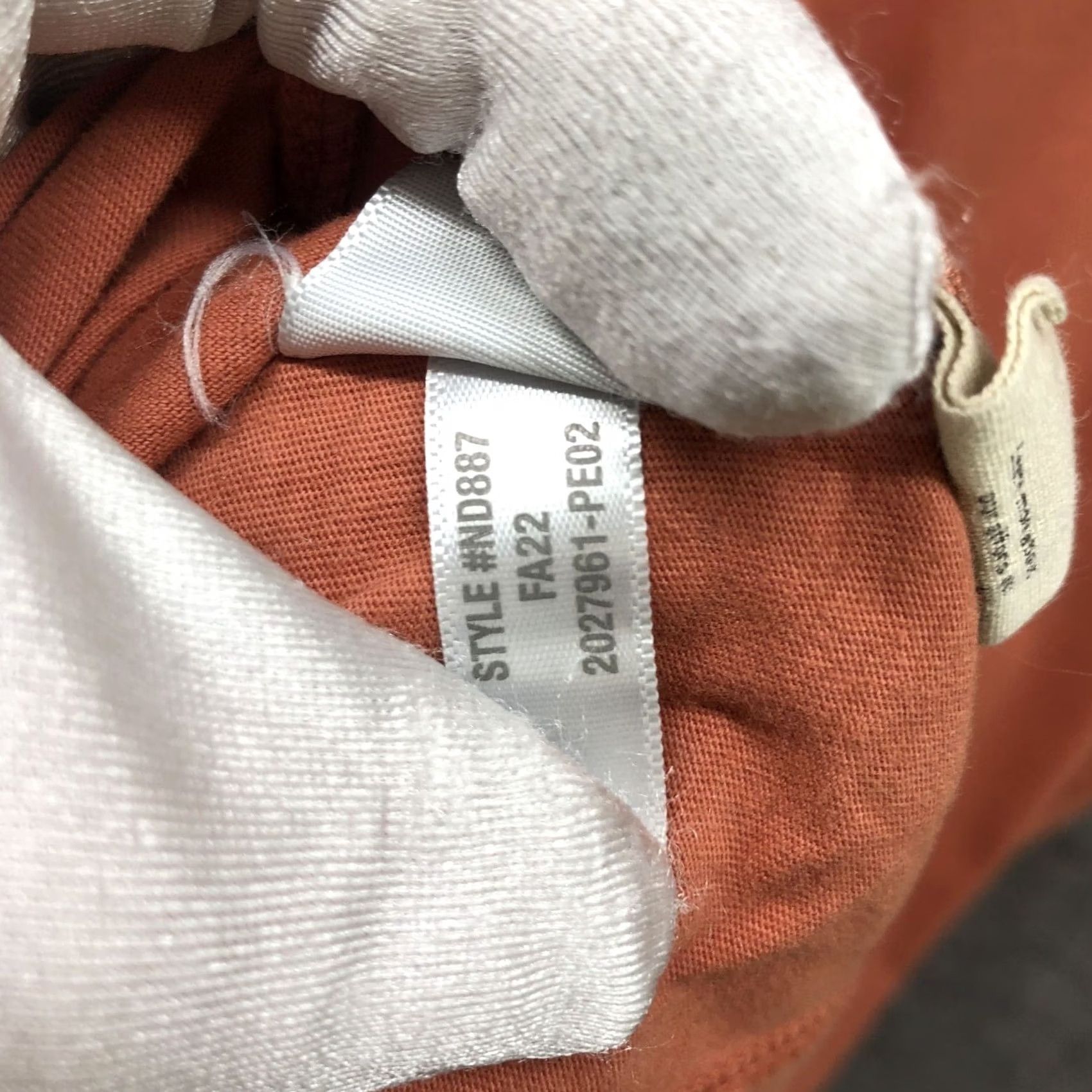 Madewell Madewell Seamed Tee Womens XXS Short Sleeve Peach Relaxed Crewneck T Shirt Size XXS / US 00 / IT 34 - 8 Thumbnail