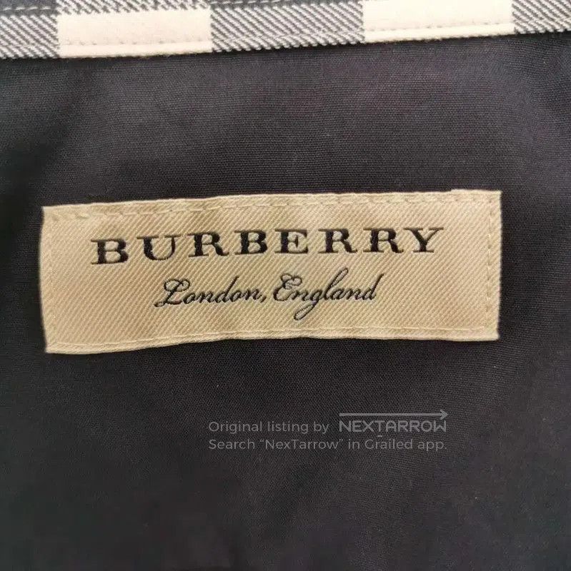 Burberry Burberry Black Cotton Long Sleeve Shirt. Size US L / EU 52-54 / 3 - 6 Thumbnail