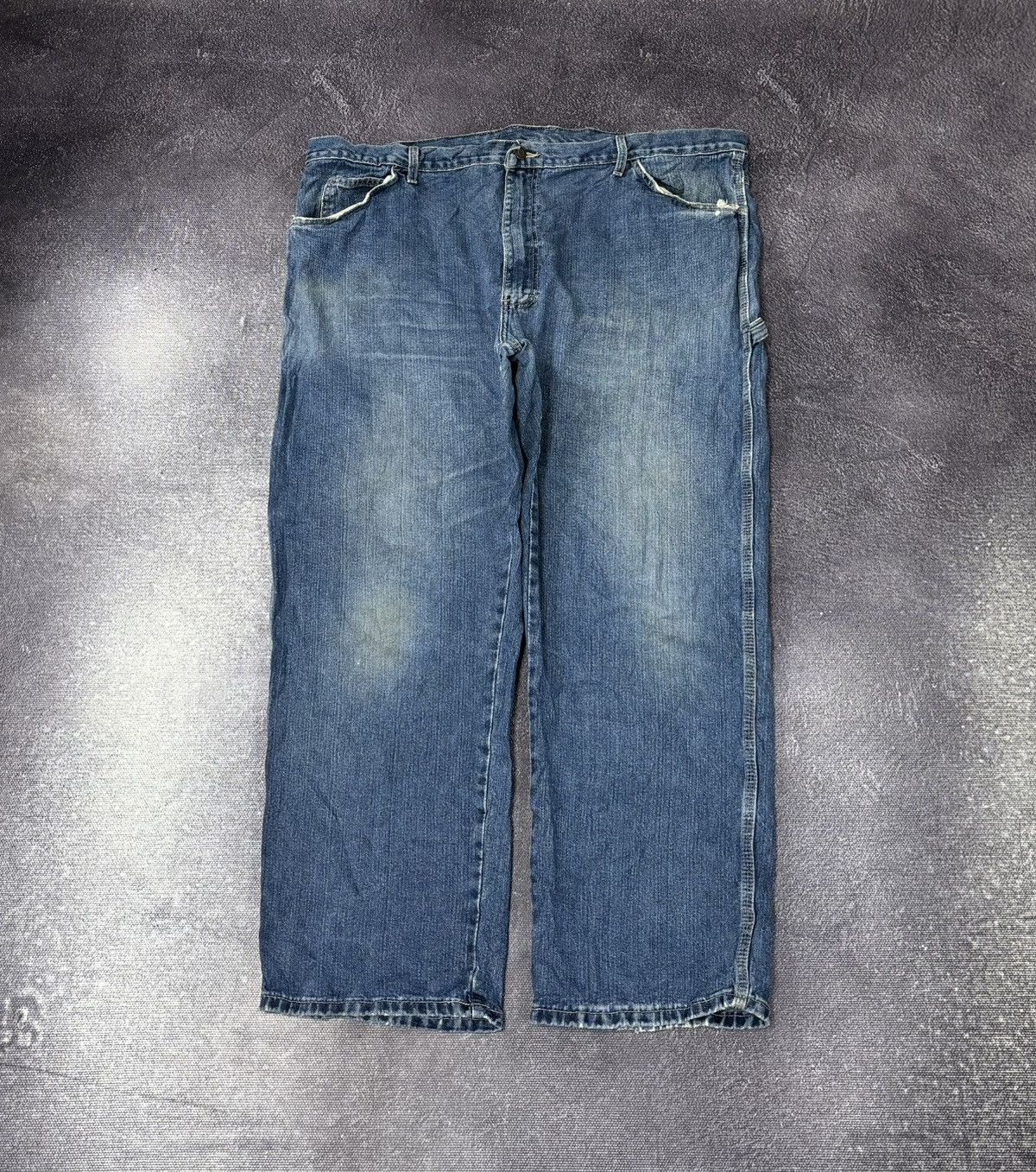 Dickies Vintage Dickies Relaxed Fit USA Blue Work Denim Baggy Jeans Size US 44 / EU 60 - 2 Thumbnail