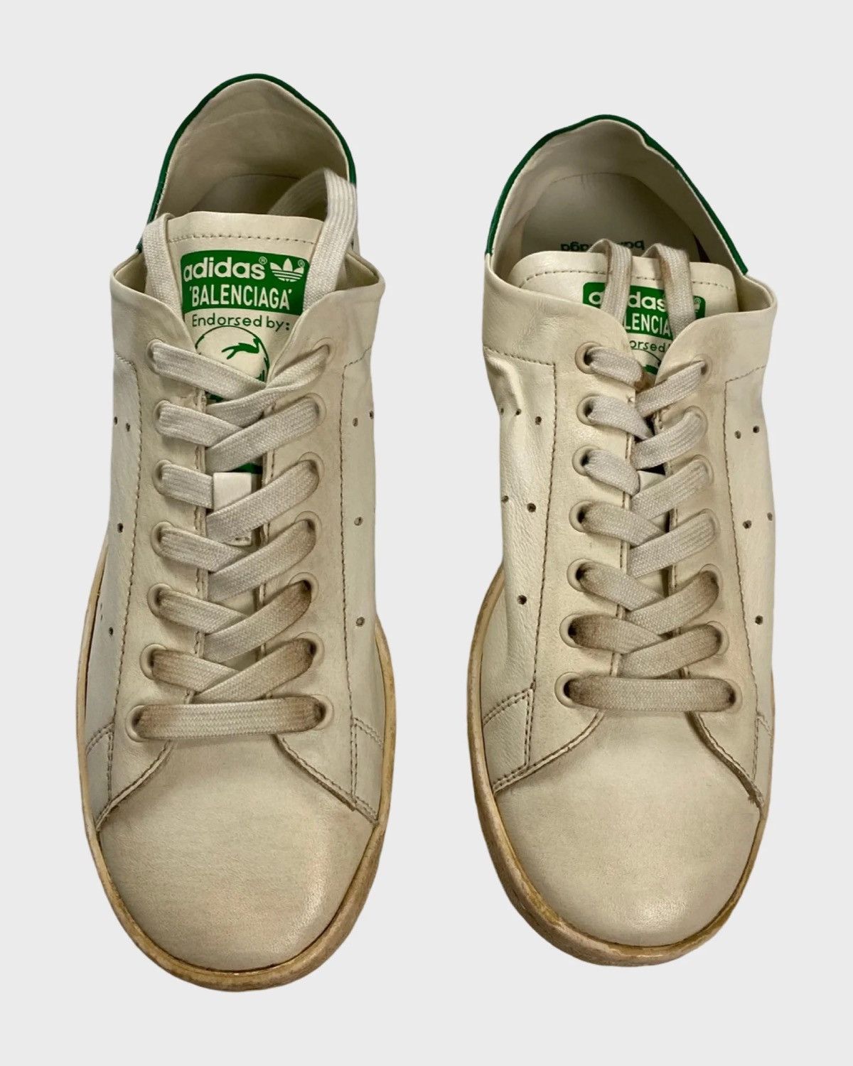 Adidas × Balenciaga ADIDAS X BALENCIAGA STAN SMITH WORN OUT LOOK SNEAKER Size US 9 / EU 42 - 3 Thumbnail