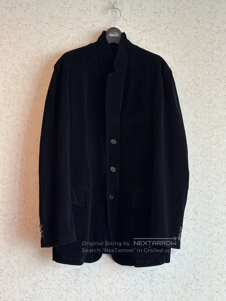 Yohji Yamamoto Yohji Yamamoto Nubuck velour jacket Size US M / EU 48-50 / 2 - 1 Thumbnail
