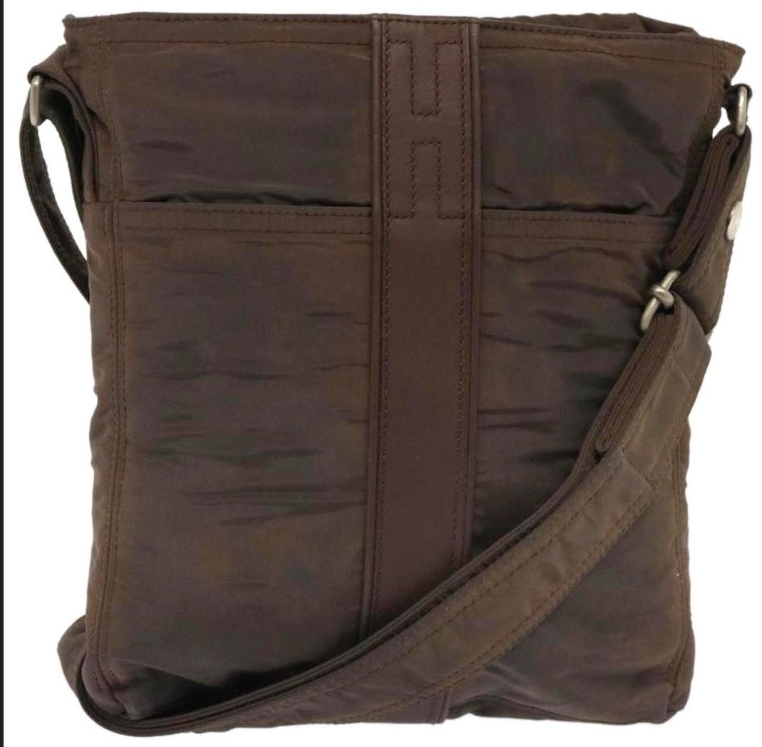 Hermes Auth HERMES Acapulco Bandouliere Shoulder Bag Nylon Brown Size ONE SIZE - 1 Thumbnail