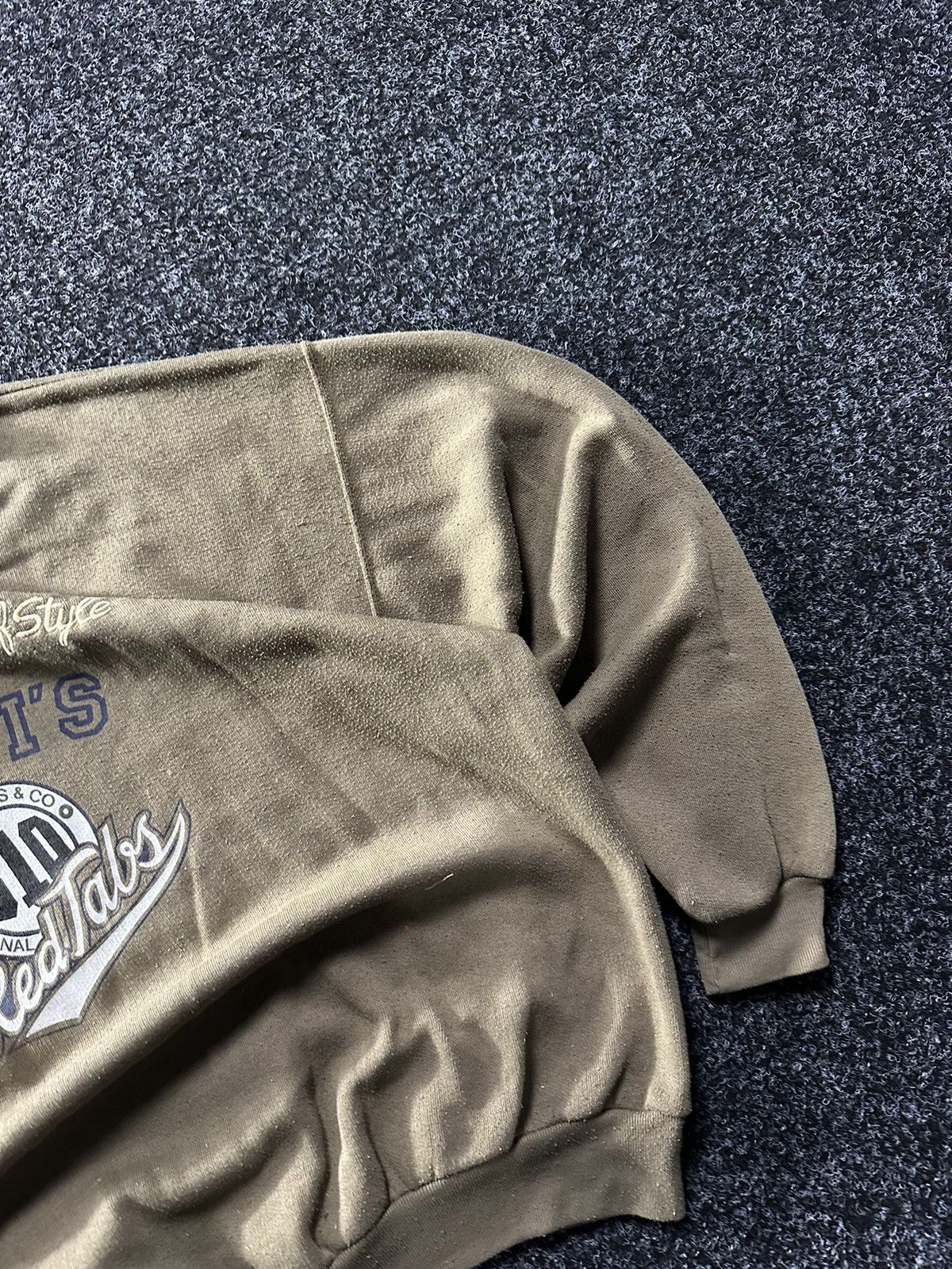 Levi's × Vintage 🚨 LEVI’S 510 Crazy Vintage 90s Sweatshirt big logo RARE Size US M / EU 48-50 / 2 - 3 Thumbnail