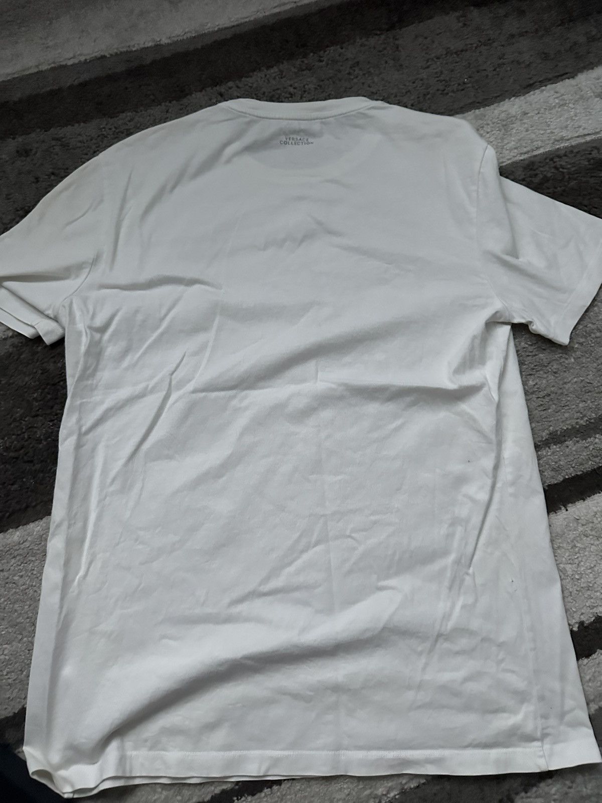 Versace Versace T shirt White/Silver Size US L / EU 52-54 / 3 - 3 Thumbnail