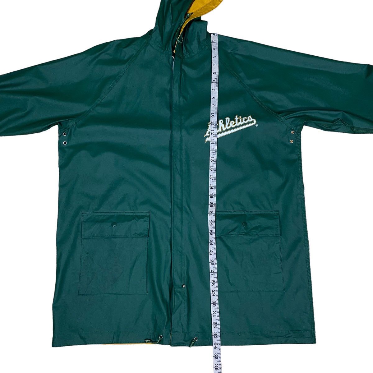 Vintage Vintage Oakland Athletics Rain Venus Reversible Jacket 