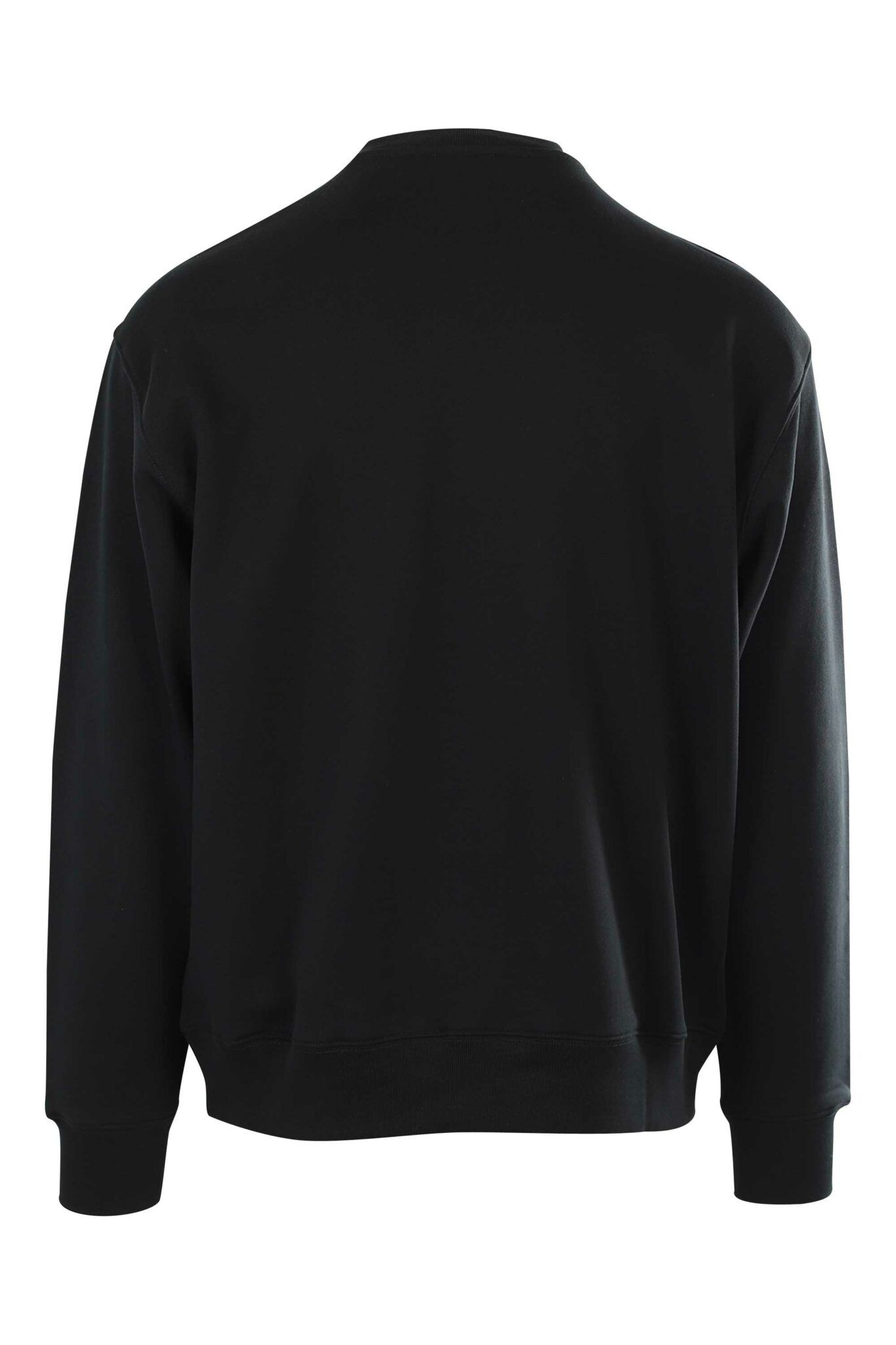 Moschino o1y0225 Logo Crewneck Sweatshirt in Black Size US M / EU 48-50 / 2 - 3 Thumbnail