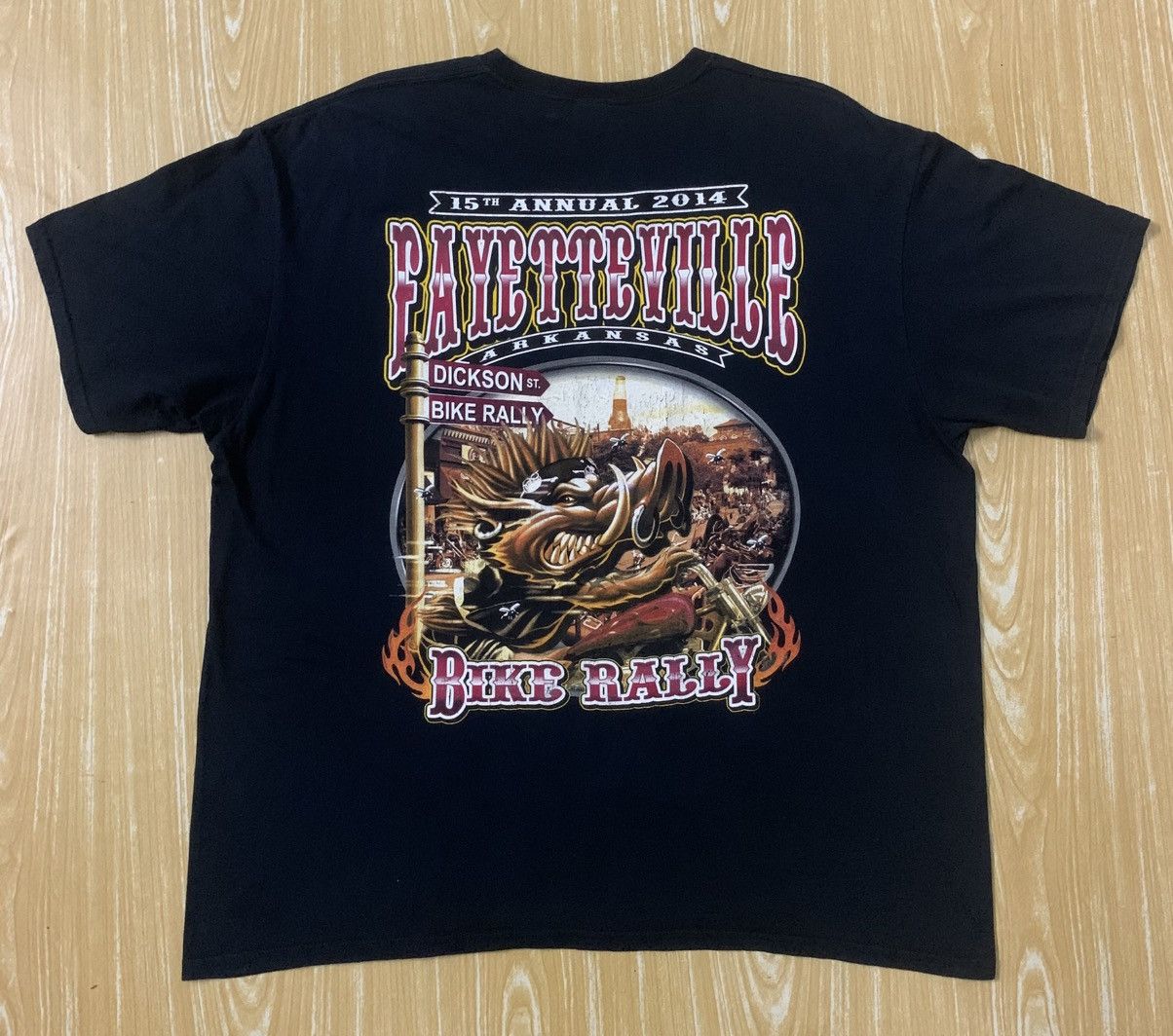 Other Fayetteville 15th Annual 2014 Hog Rider Bike Rally T Shirt Size US XXL / EU 58 / 5 - 6 Thumbnail
