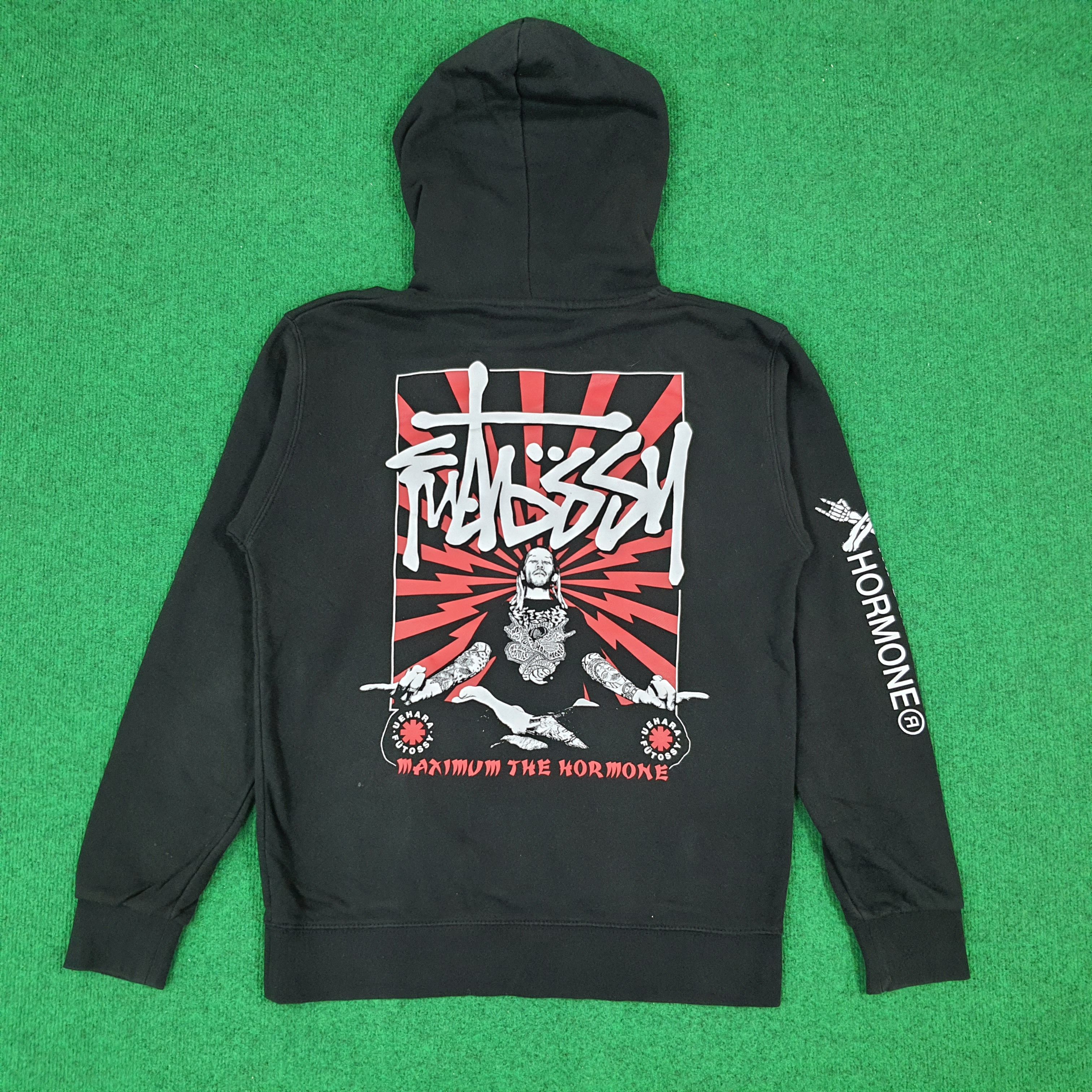 Band Tees × Japanese Brand × Vintage Vintage Maximum The Hormone Rock Band Stussy Style Hoodie Size US M / EU 48-50 / 2 - 1 Thumbnail