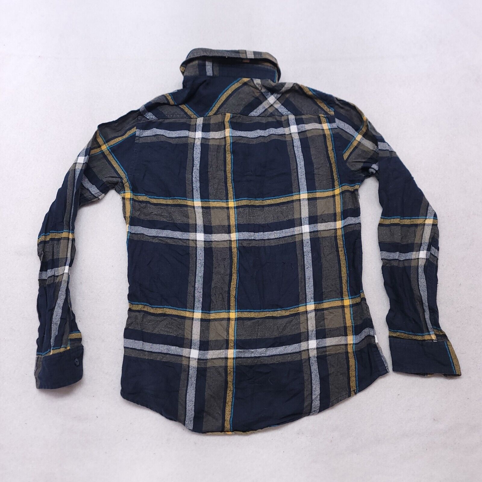 Mossimo Mossimo Madras Flannel Button Up Shirt Womens Size S Blue Size S / US 4 / IT 40 - 10 Thumbnail