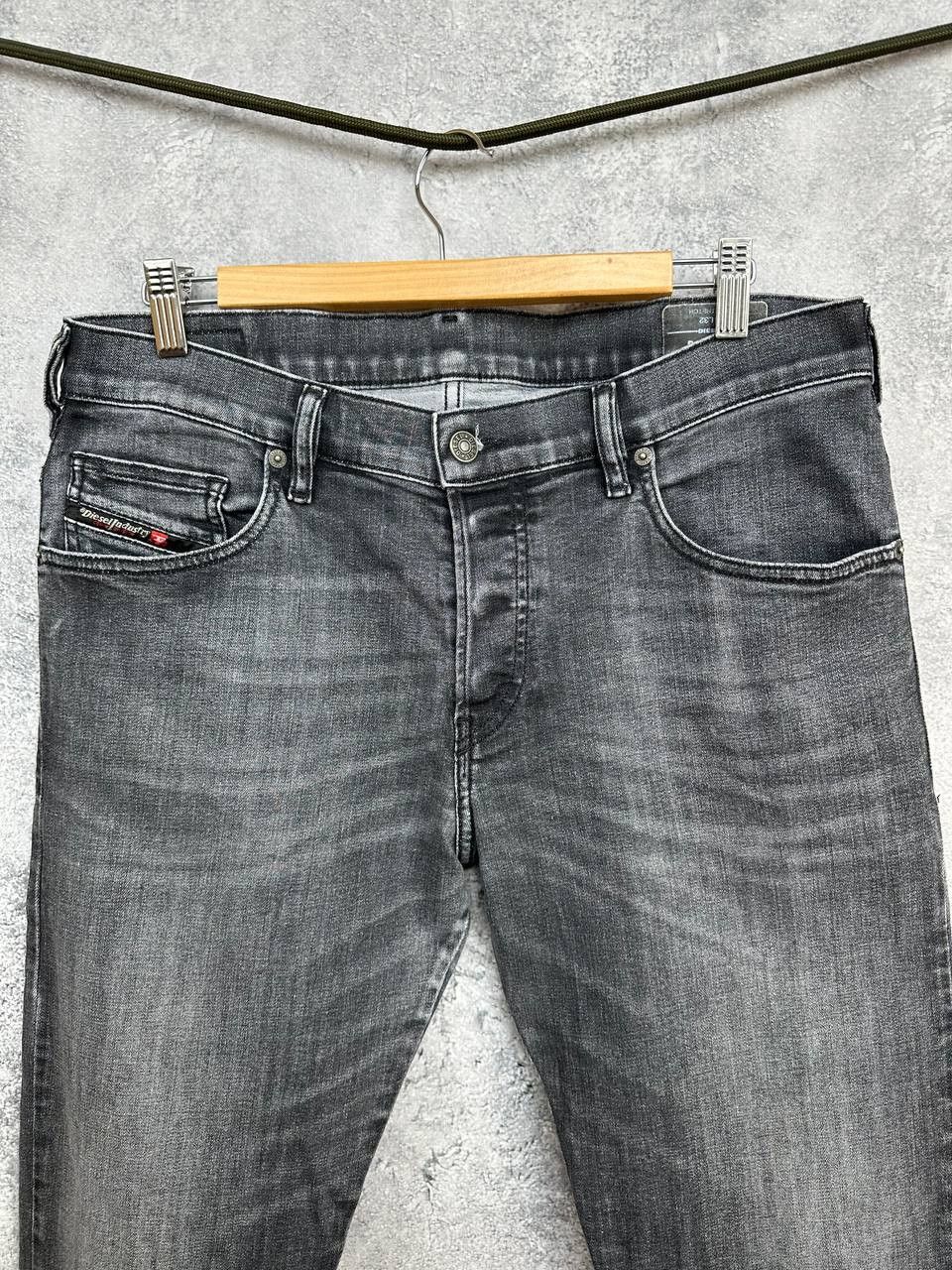 Diesel Diesel Industry D-Yennox Tapered Jeans Charcoal Gray Pants Size US 32 / EU 48 - 4 Thumbnail