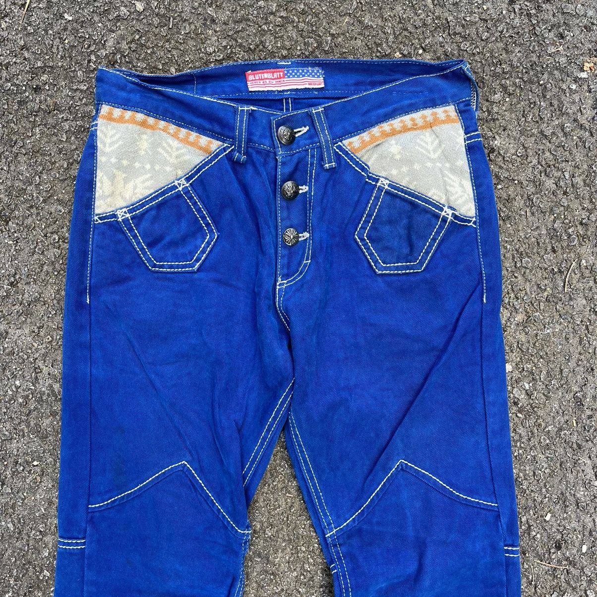 Japanese Brand Flared Blutenblatt Bootcut Pants Size US 29 - 3 Thumbnail