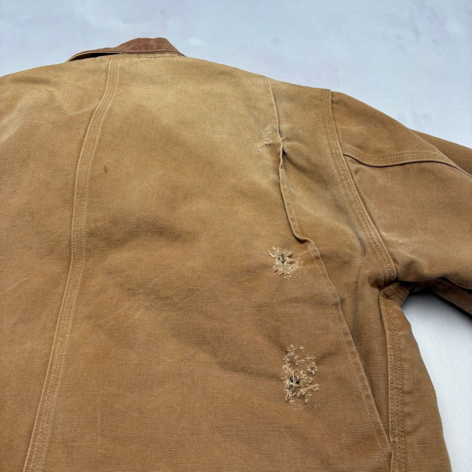 Carhartt Vintage Carhartt Blanket Lined Chore Jacket Workwear XL Size US XL / EU 56 / 4 - 9 Thumbnail