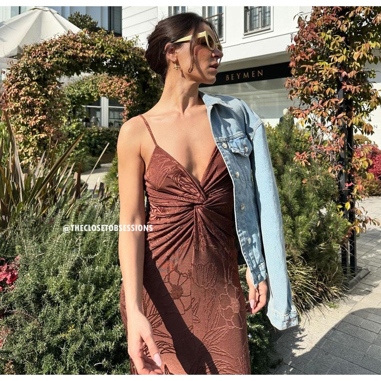 Mango BLOGGER FAVE!!! MANGO V-Neck Embroidered Maxi Dress Size M / US 6-8 / IT 42-44 - 15 Thumbnail