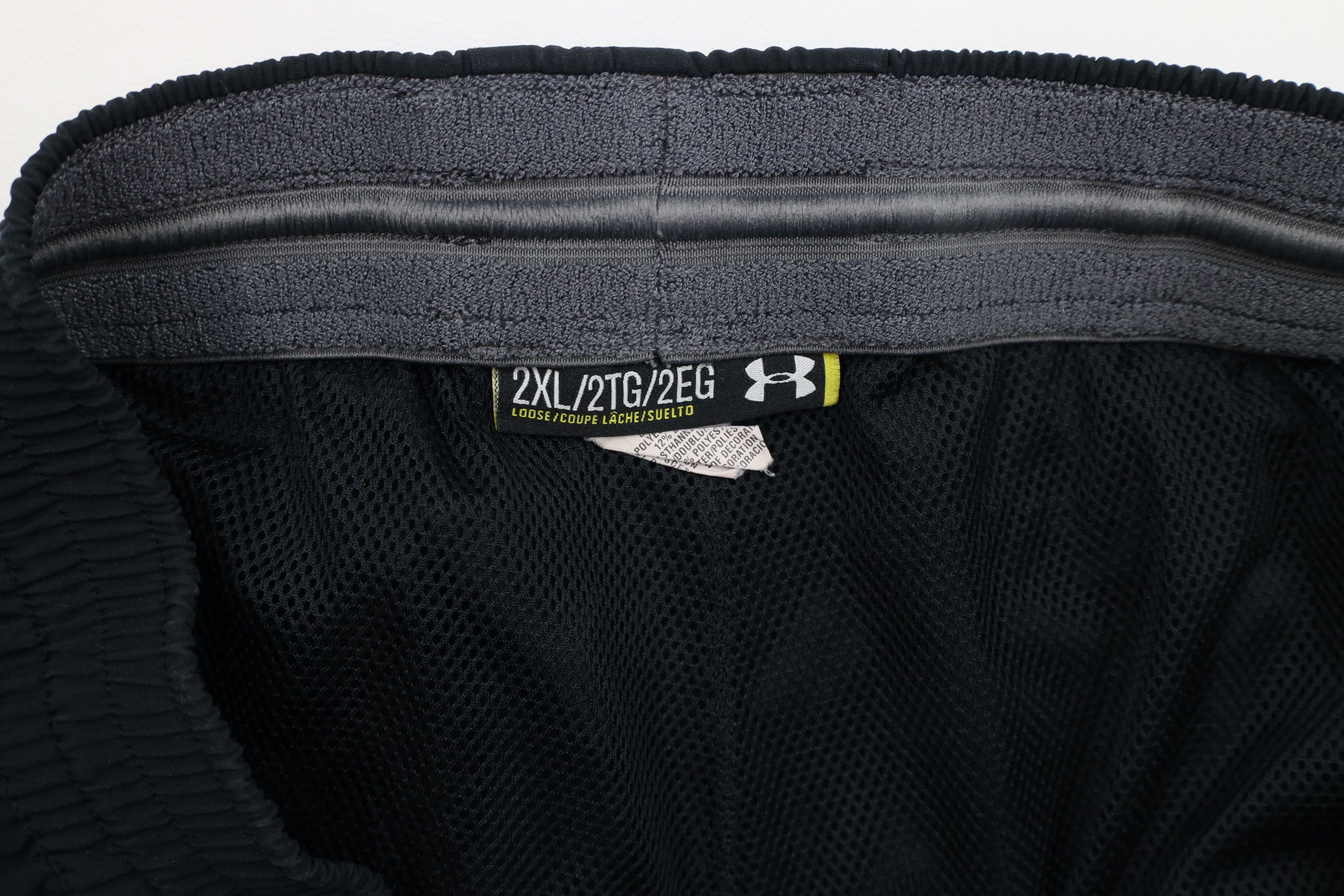 Under Armour × Vintage Under Armour Spell Out Loose Fit Wide Leg Pants Black Size US 40 / EU 56 - 11 Thumbnail