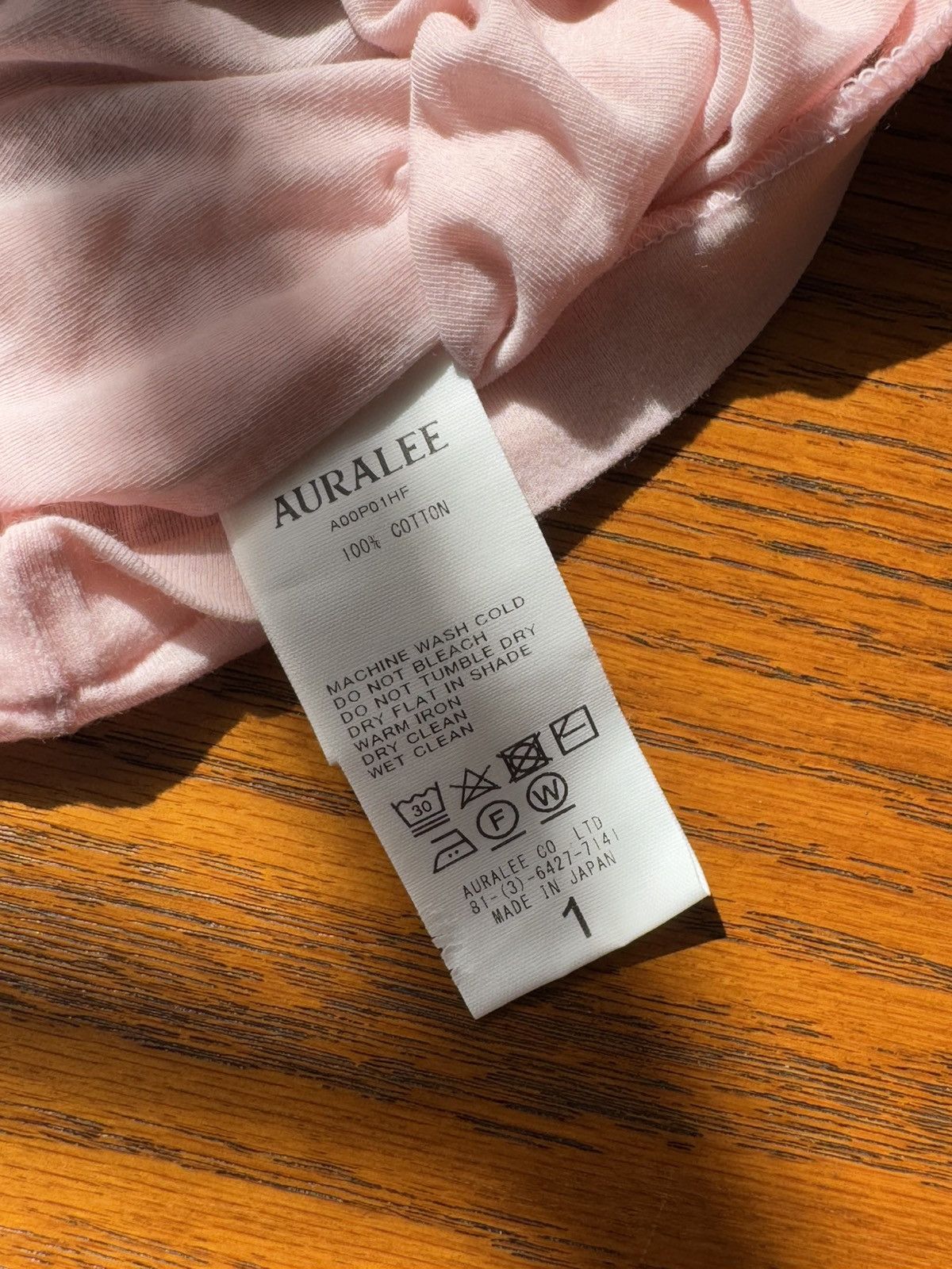Auralee Auralee High Gauge Round Neck - Pink Size S / US 4 / IT 40 - 4 Thumbnail