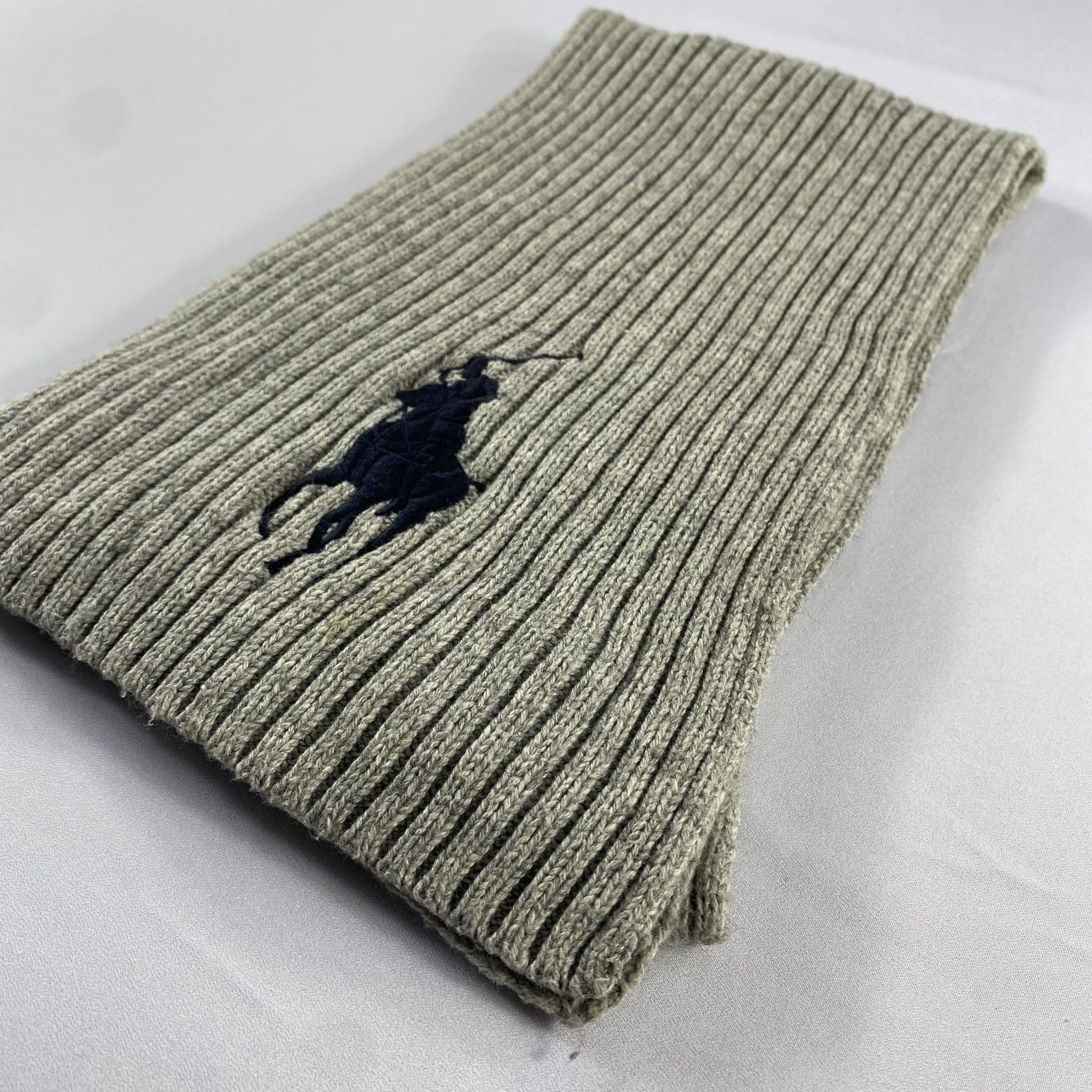 Polo Ralph Lauren Polo Ralph Lauren Knit Scarf Neck Wrap Wool Muffler Size ONE SIZE - 3 Thumbnail