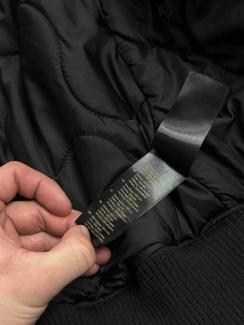 Alpha Industries Alpha Industries Injector III Black Bomber Jacket Shearling Size US S / EU 44-46 / 1 - 13 Thumbnail