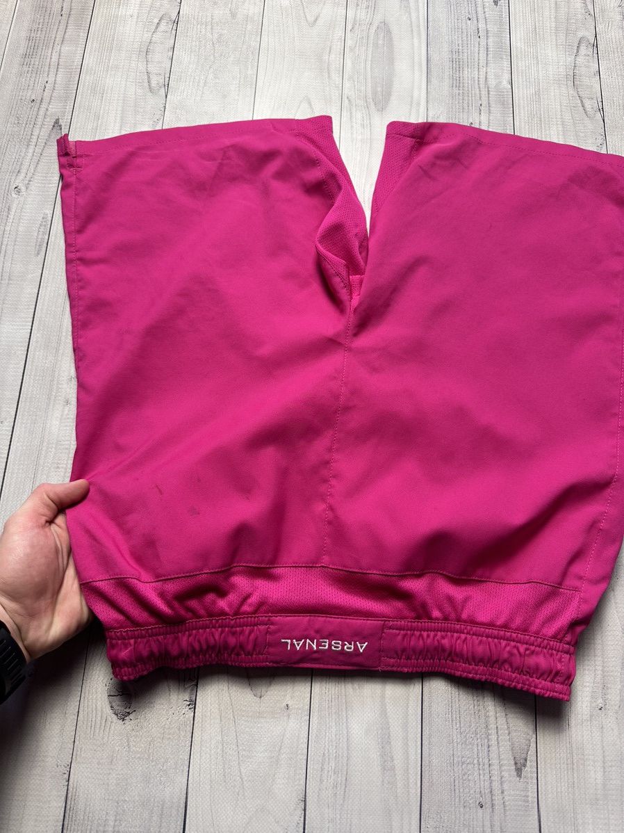 Nike × Vintage Vintage Nike Arsenal soccer shorts Goalkeeper pink rare S Size US 29 - 6 Thumbnail