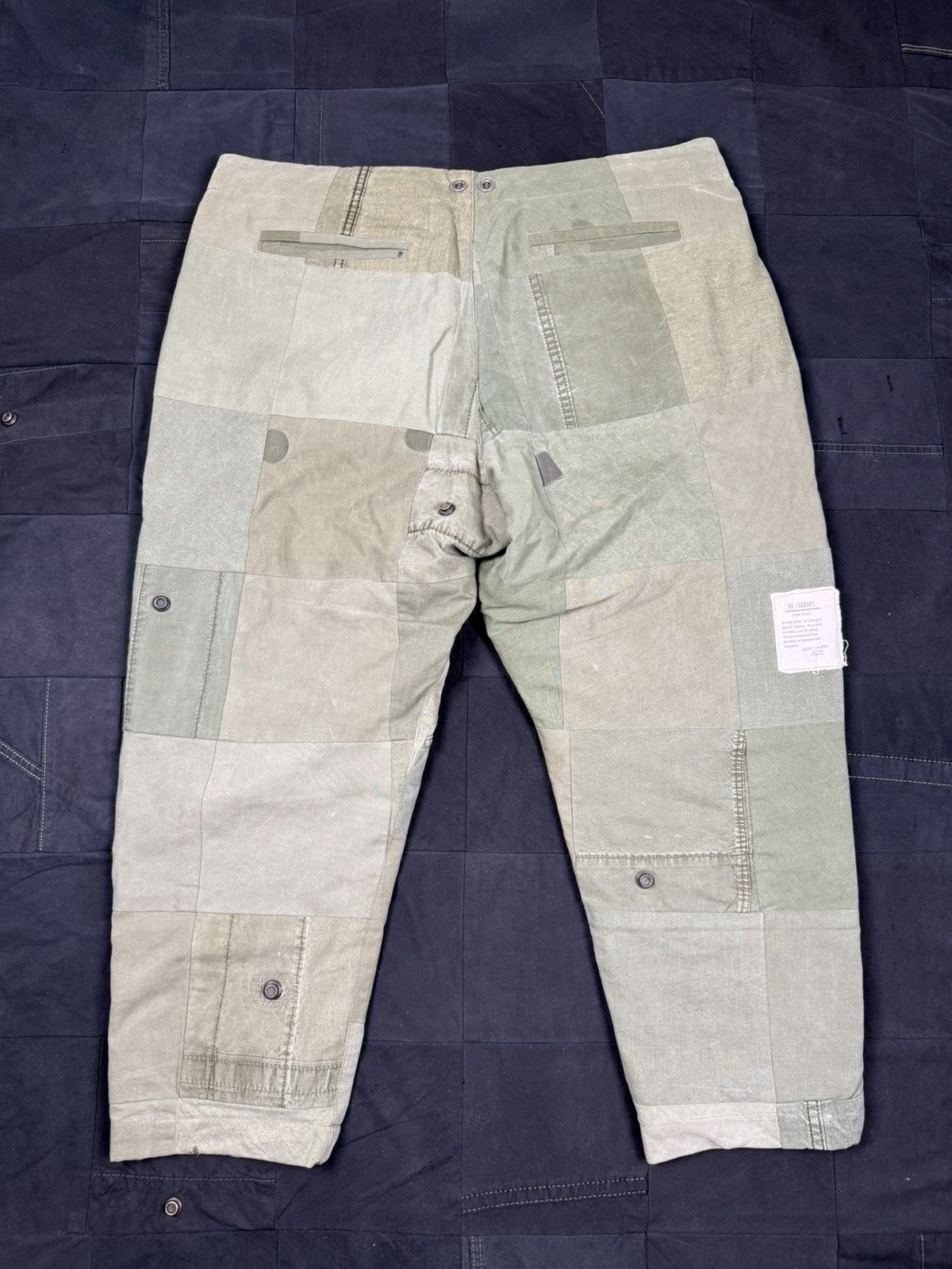 Greg Lauren Tent Scrapwork Lounge Pants Size US 36 / EU 52 - 3 Thumbnail