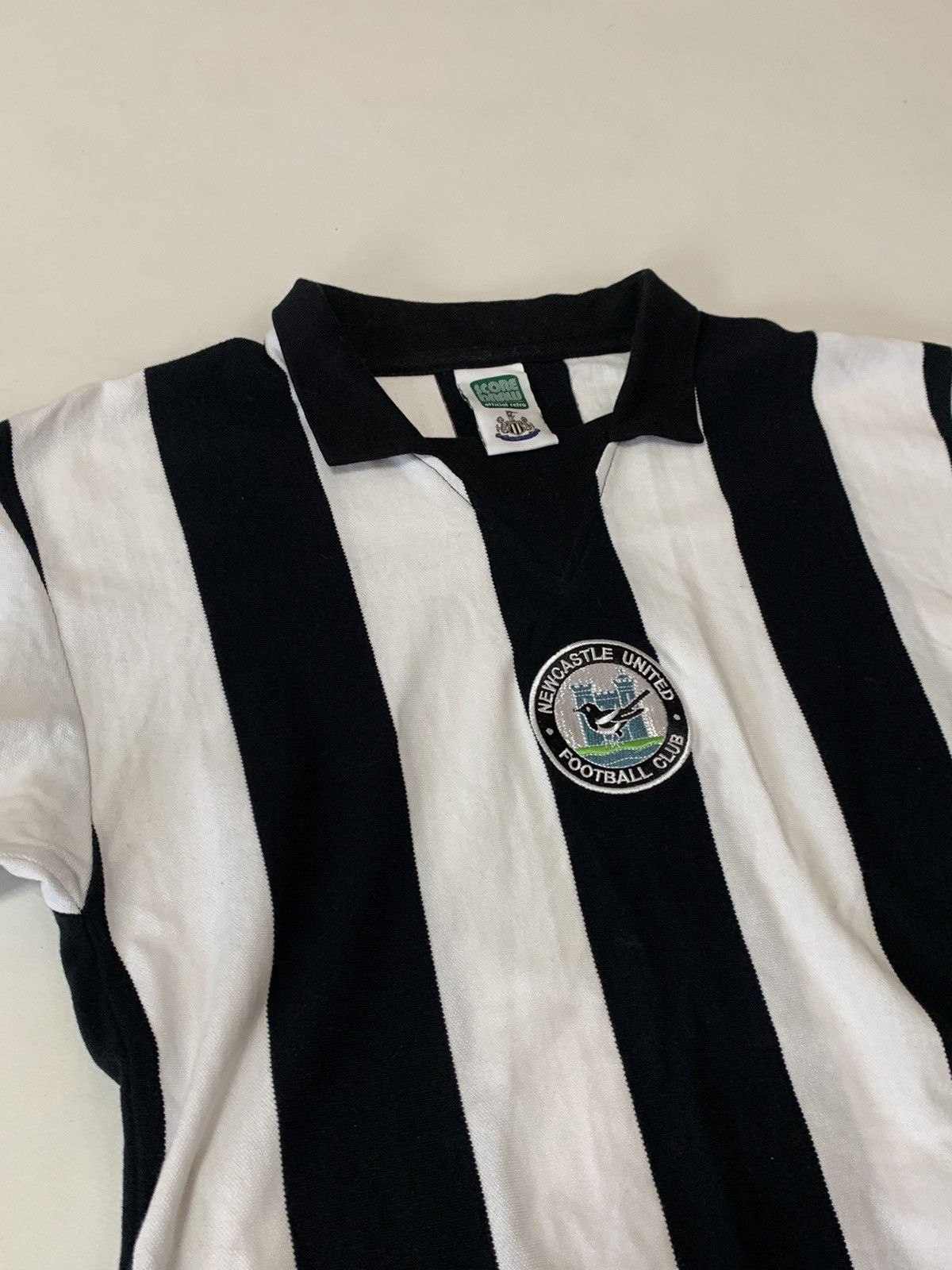 Other Newcastle Home Shirt 1976 -80 ( Score Draw Size US L / EU 52-54 / 3 - 2 Thumbnail
