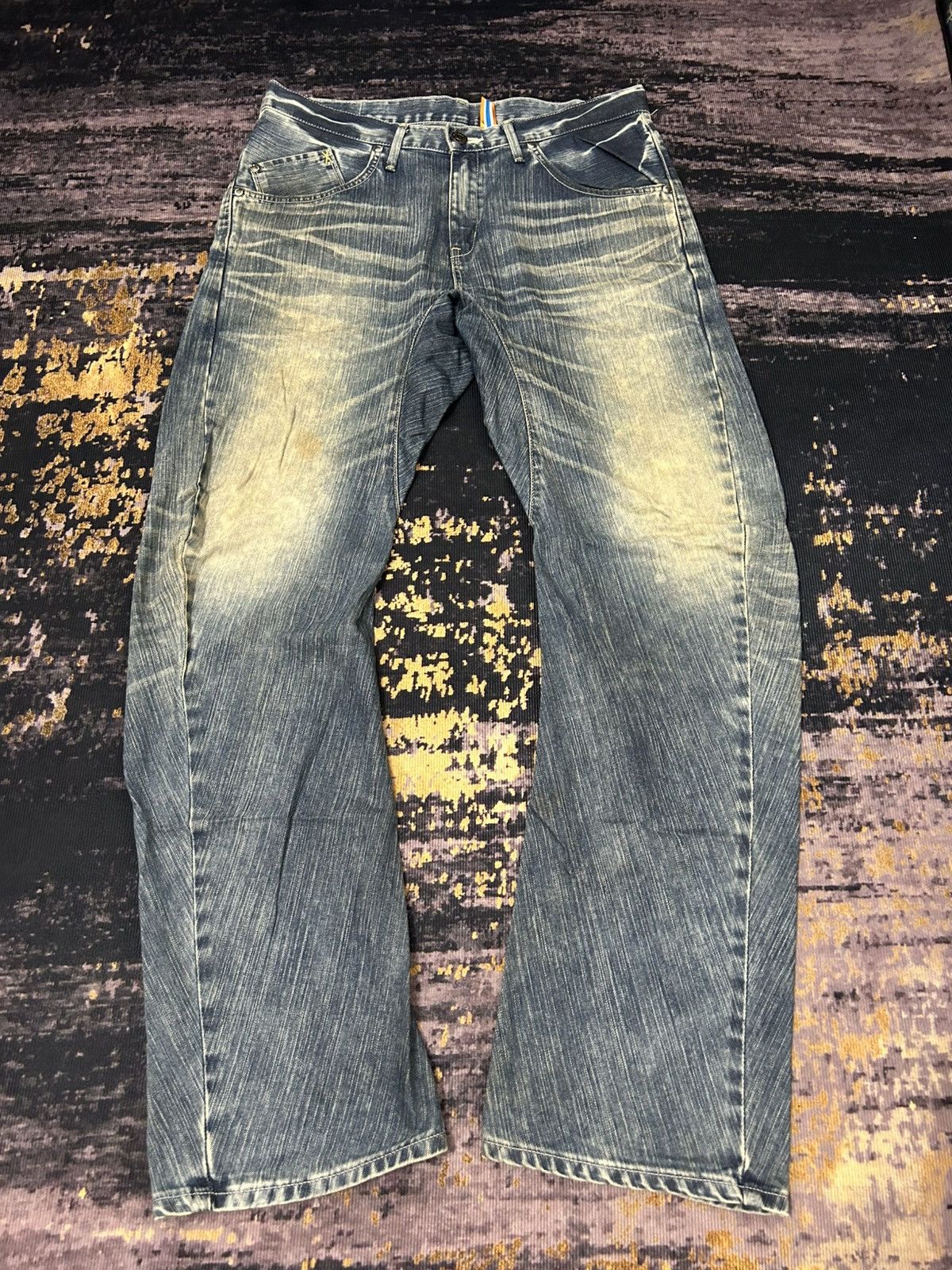 Edwin Edwin Xv Function Japan Spiral Mudwash Jeans Size US 35 - 3 Thumbnail